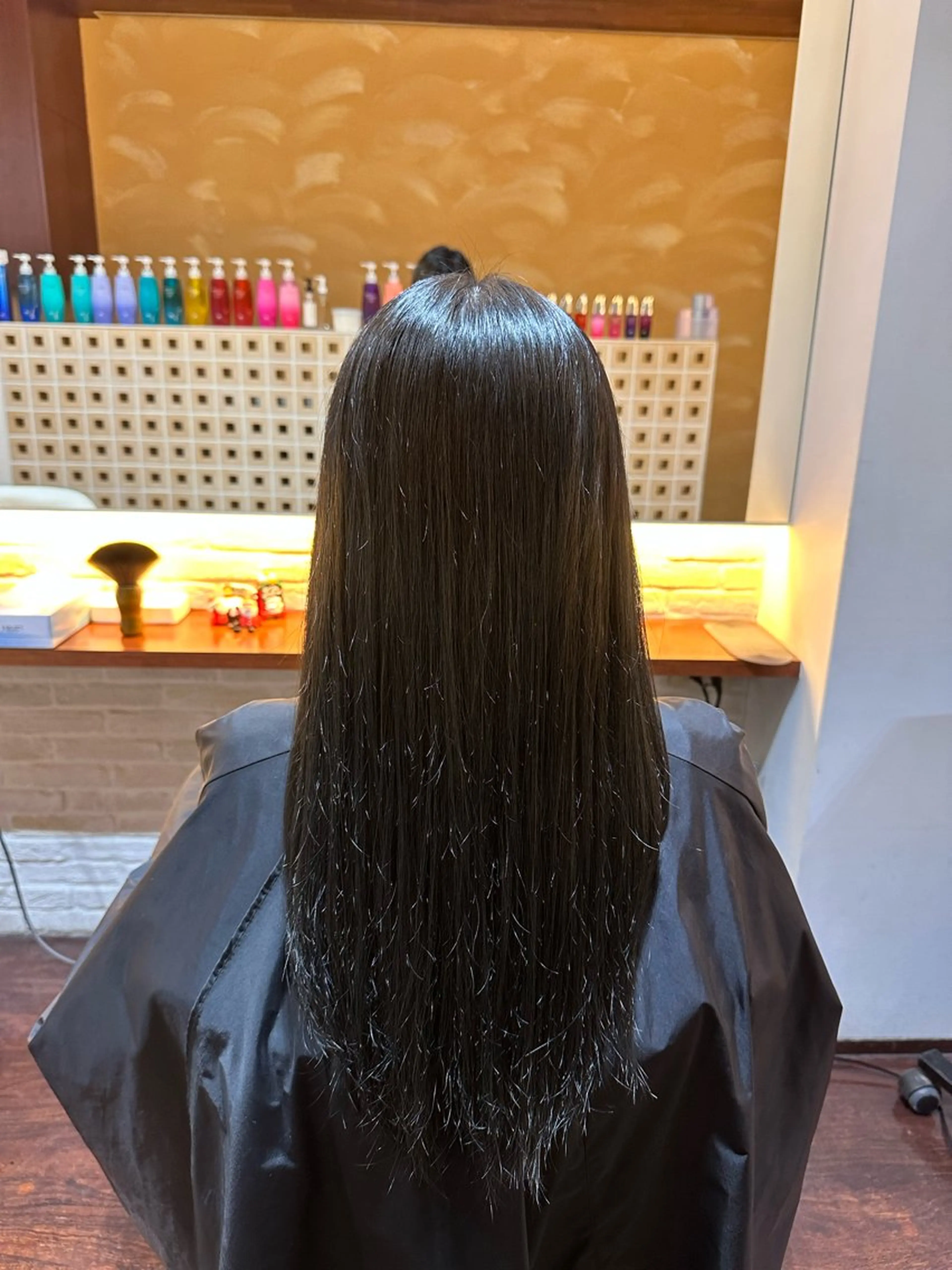 ロング ORANGE POP _HIBIKIのヘアスタイル