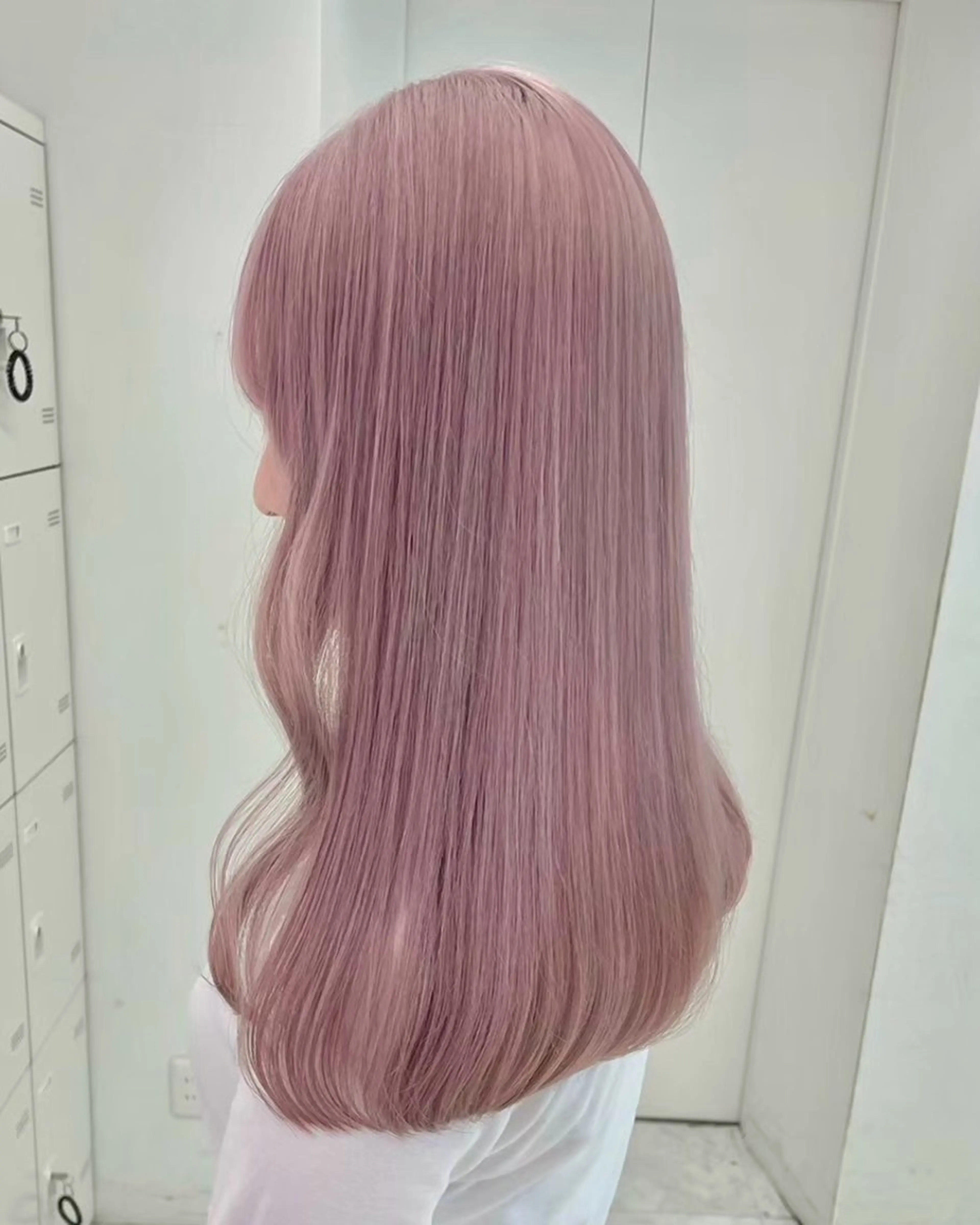 ロング カラー ヘアカラー トリートメント ヘッドスパ ヘアセット EMIL/上野駅近 /ブリーチ縮毛矯正のヘアスタイル