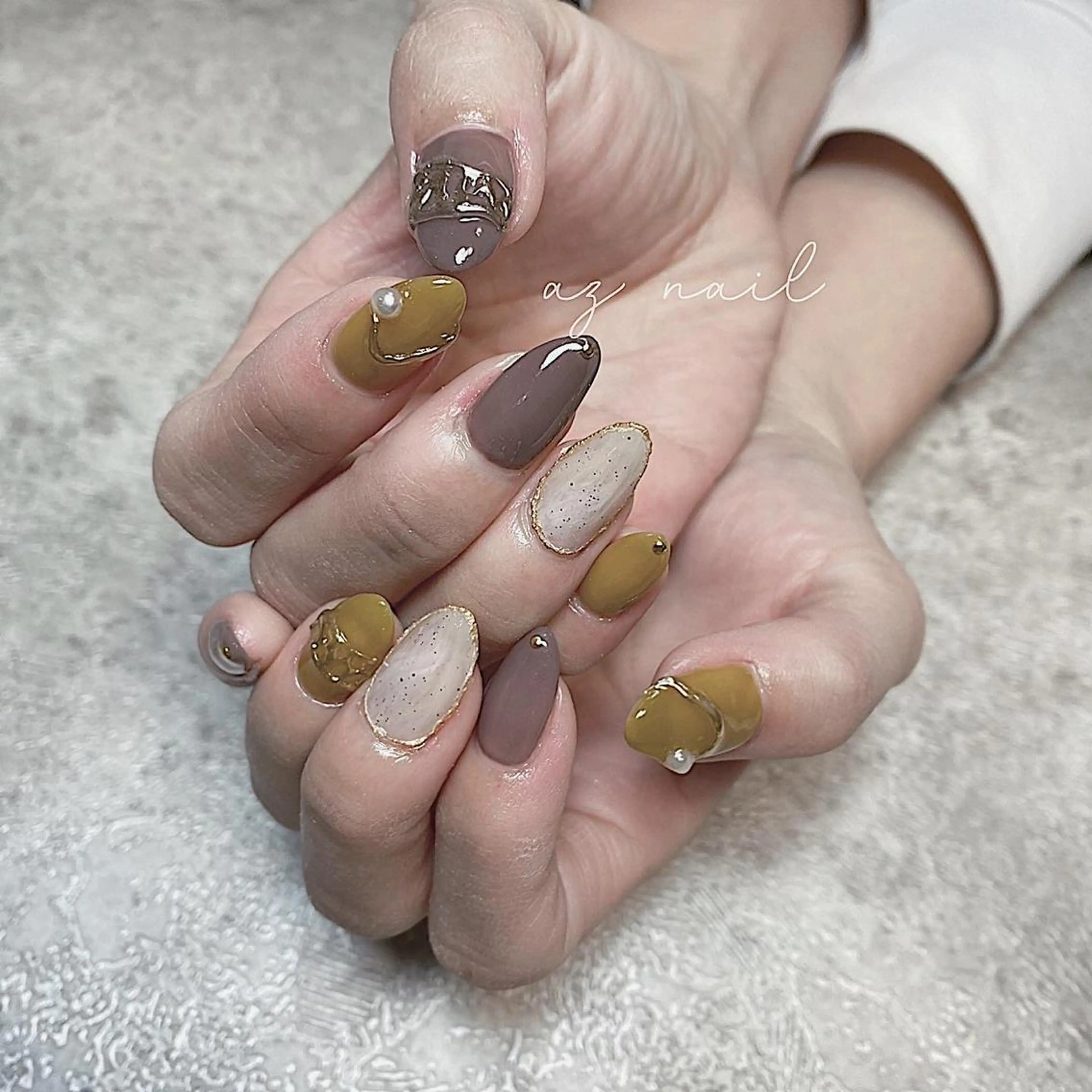ネイル 井上 梓のネイルデザイン