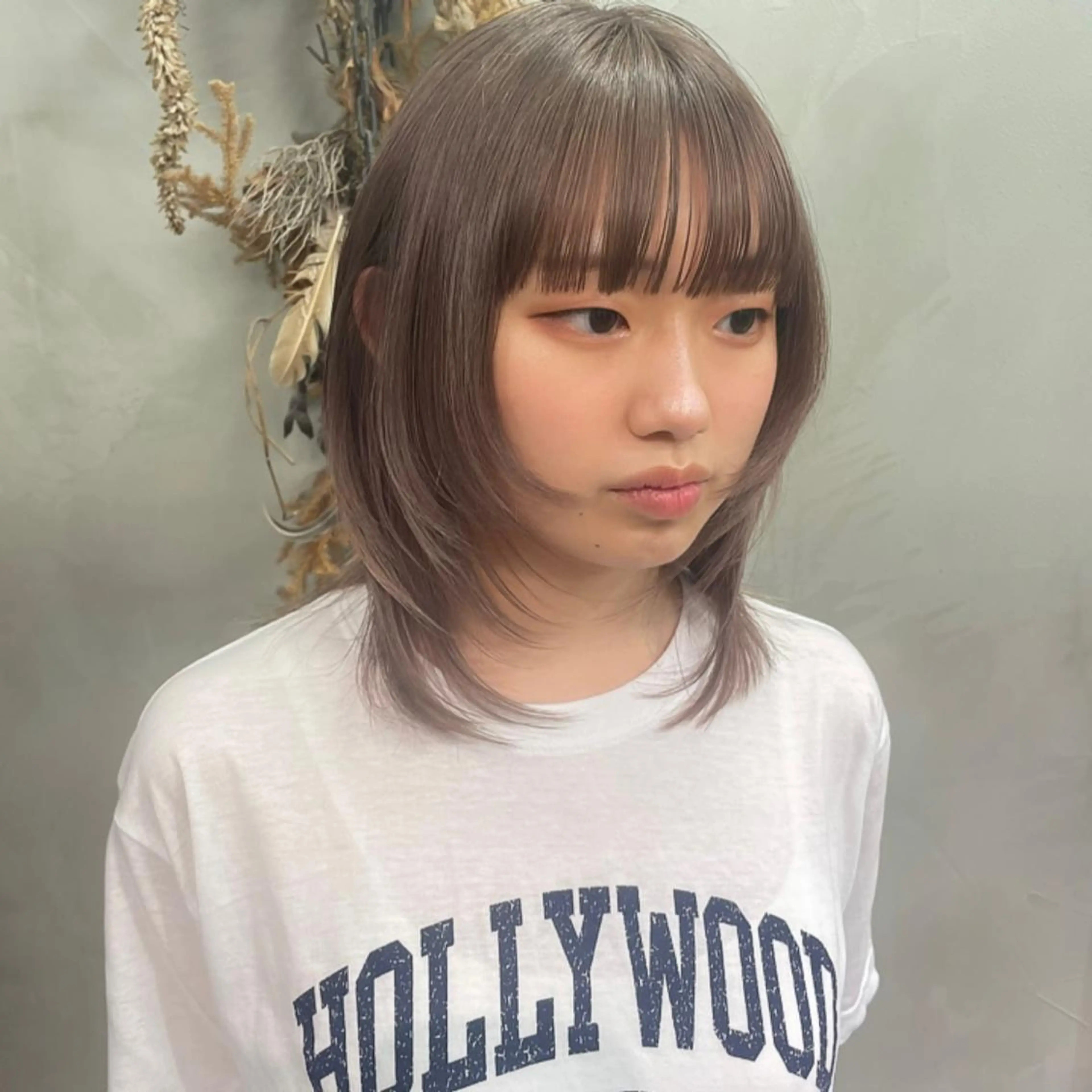 ミディアム カラー ブリーチ RorriM natsuのヘアスタイル