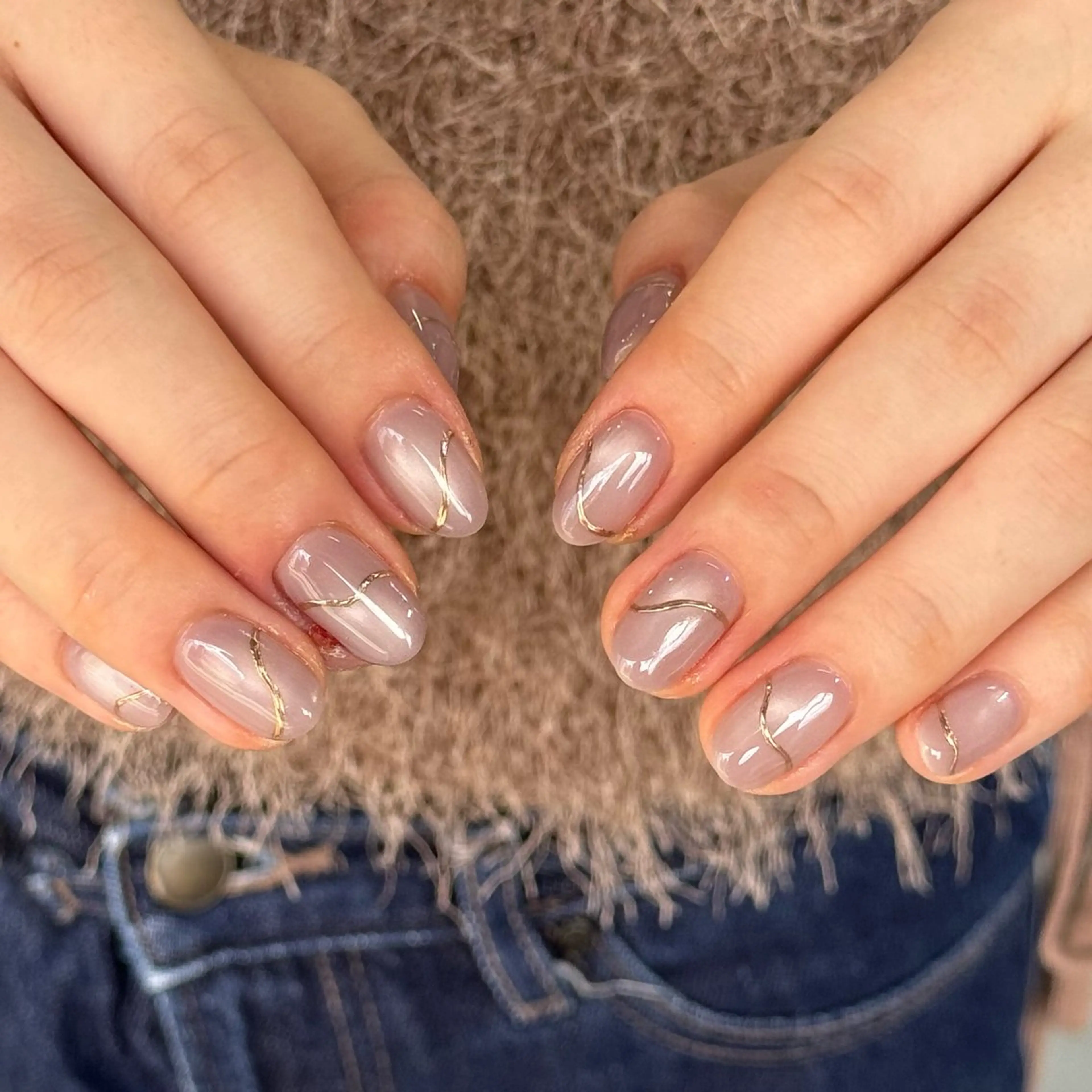 ネイル オフィスネイル ハンドネイル HARUKA ネイリスト福岡/薬院のネイルデザイン