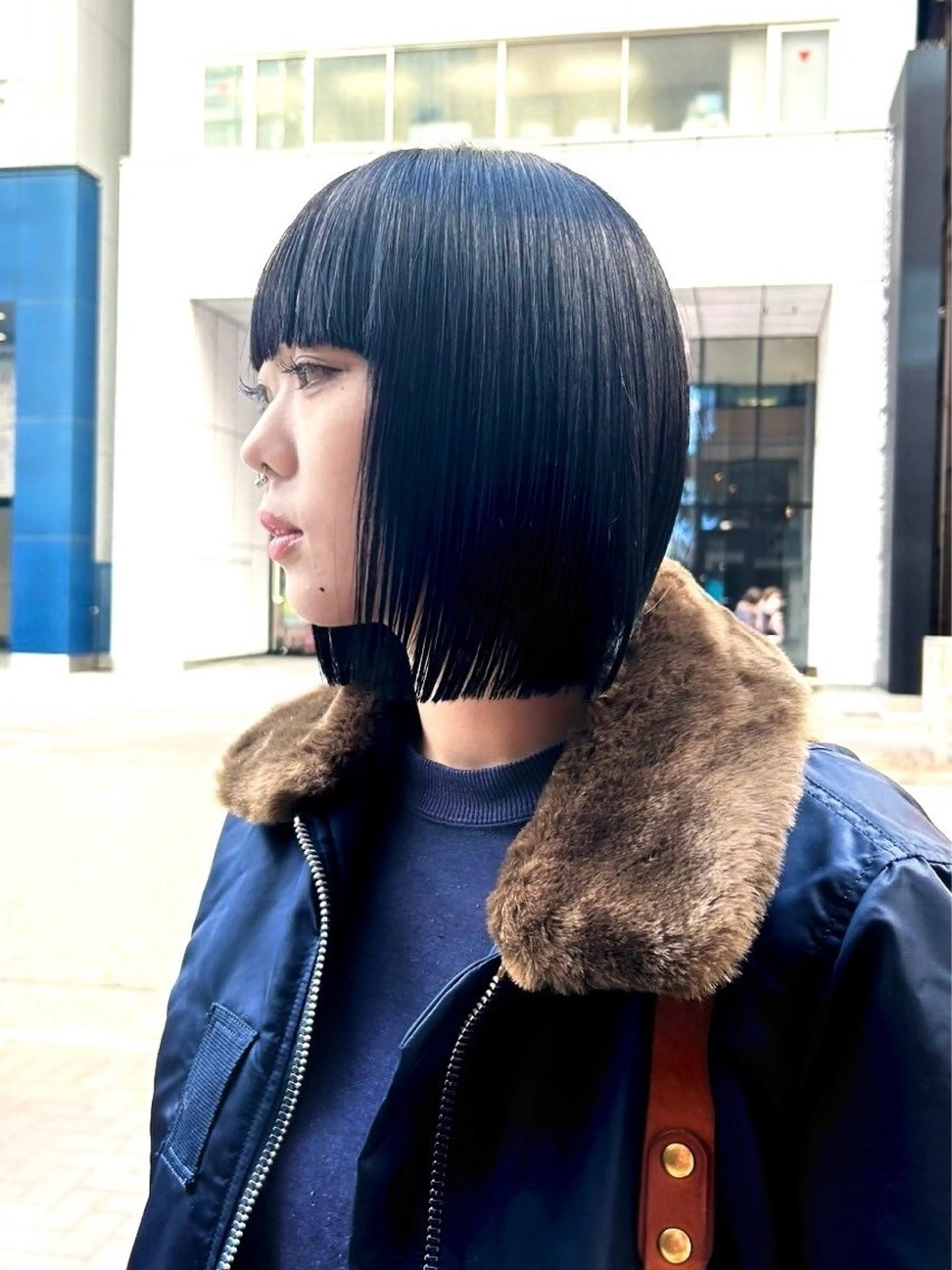 ⭐️似合わせボブカット＋うる艶1stepバイカルテトリートメント＋スタイリングの写真