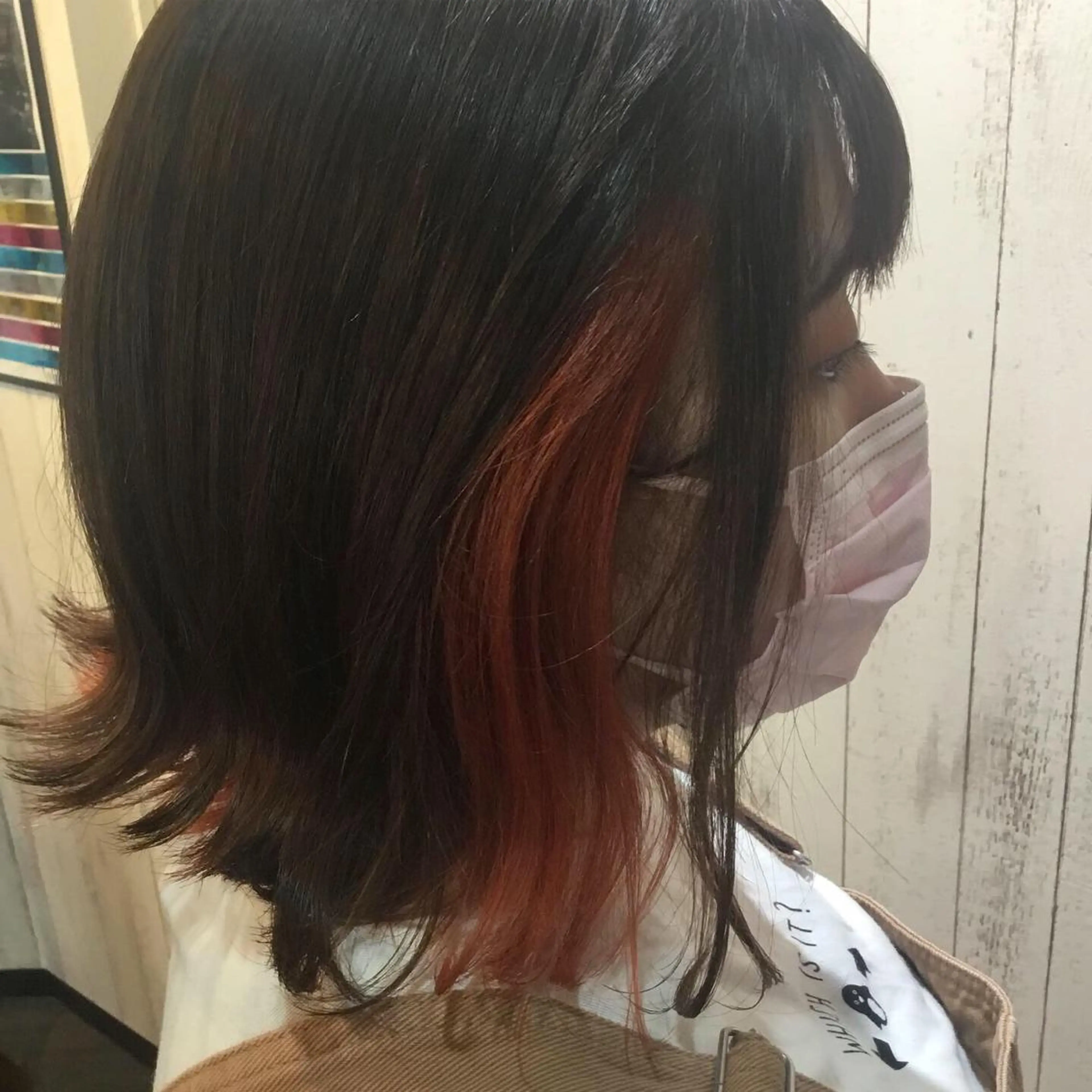 ミディアム カラー embrace エンブレイスのヘアスタイル