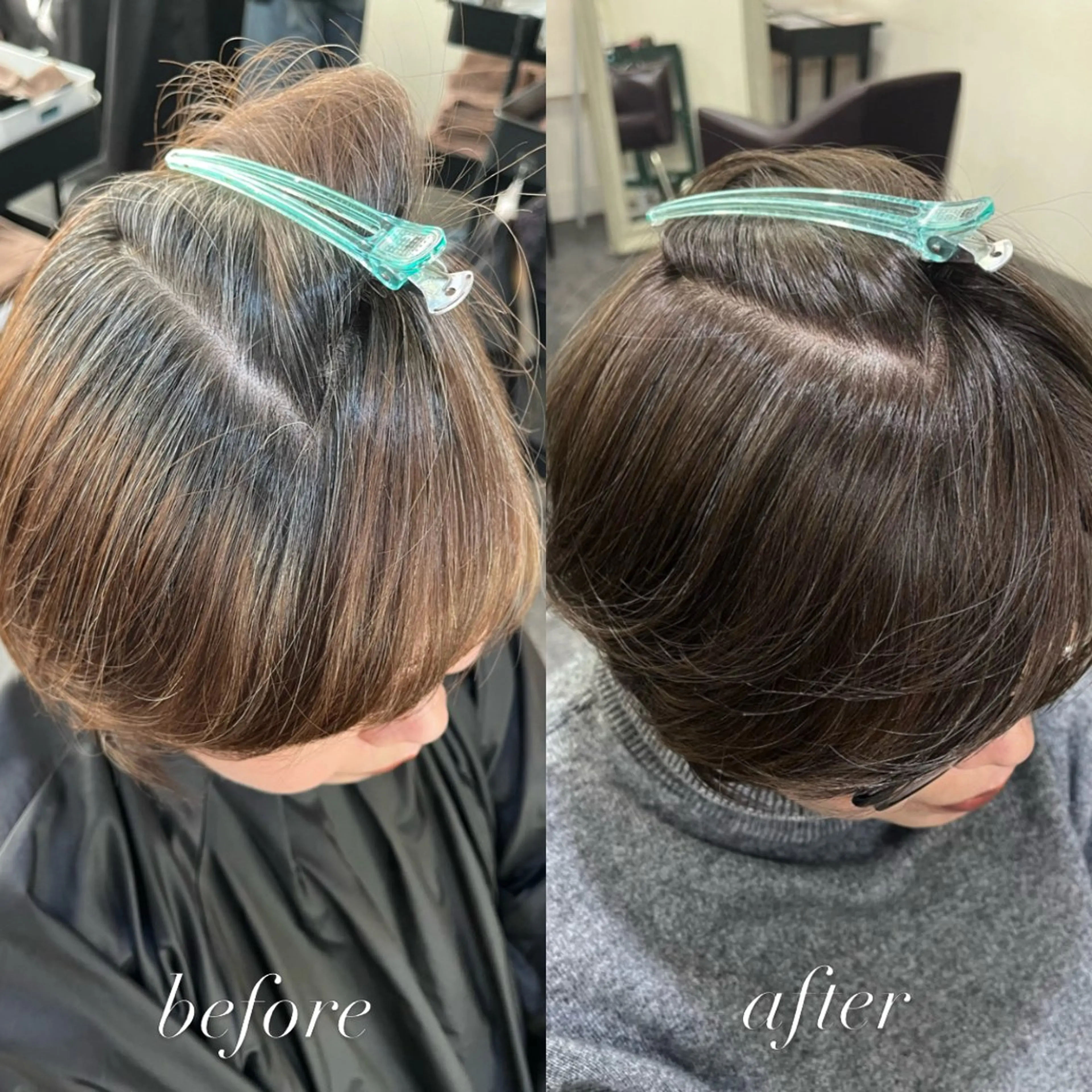 ショート 本山 凜のヘアスタイル