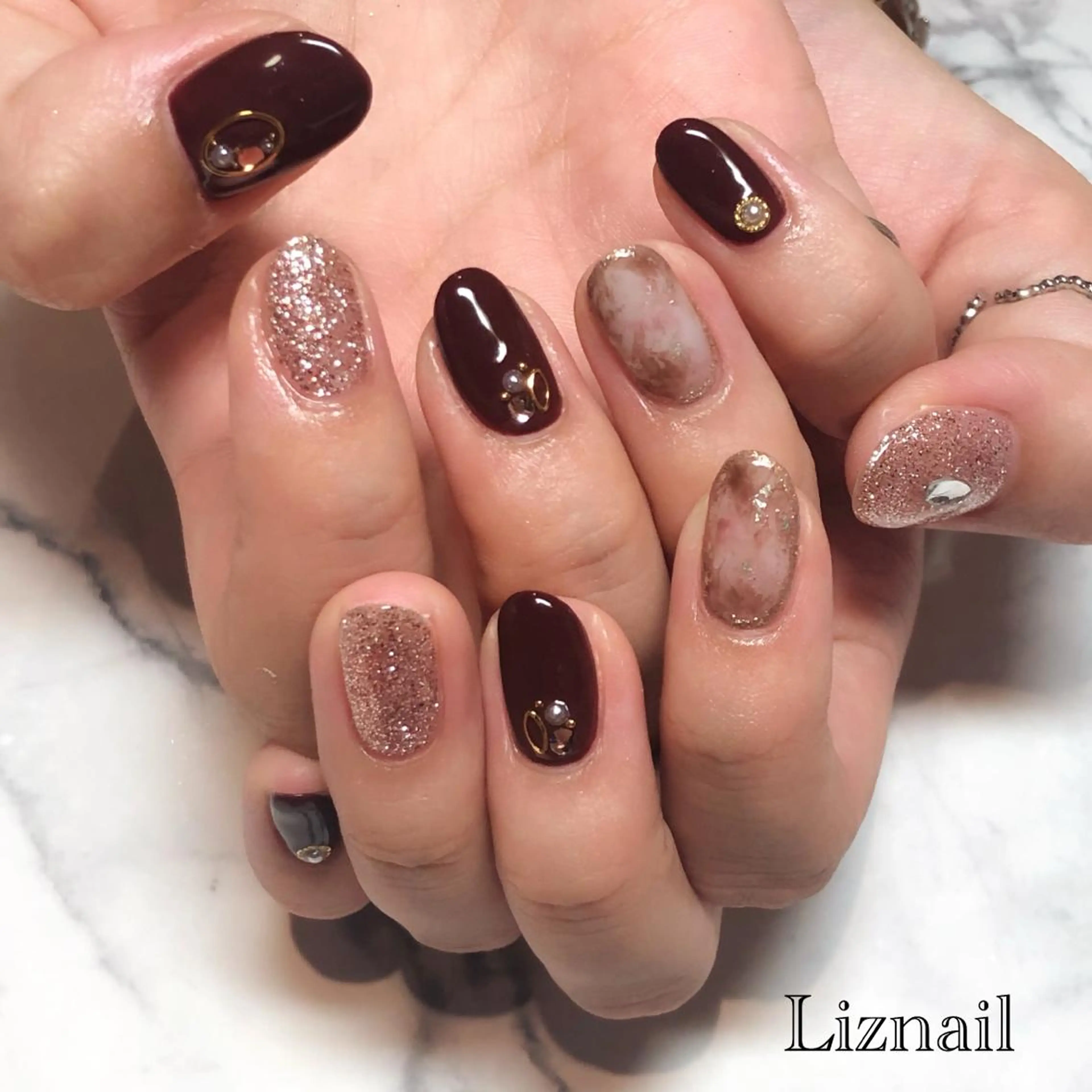 ネイル ハンドネイル Rawr / saoriのネイルデザイン