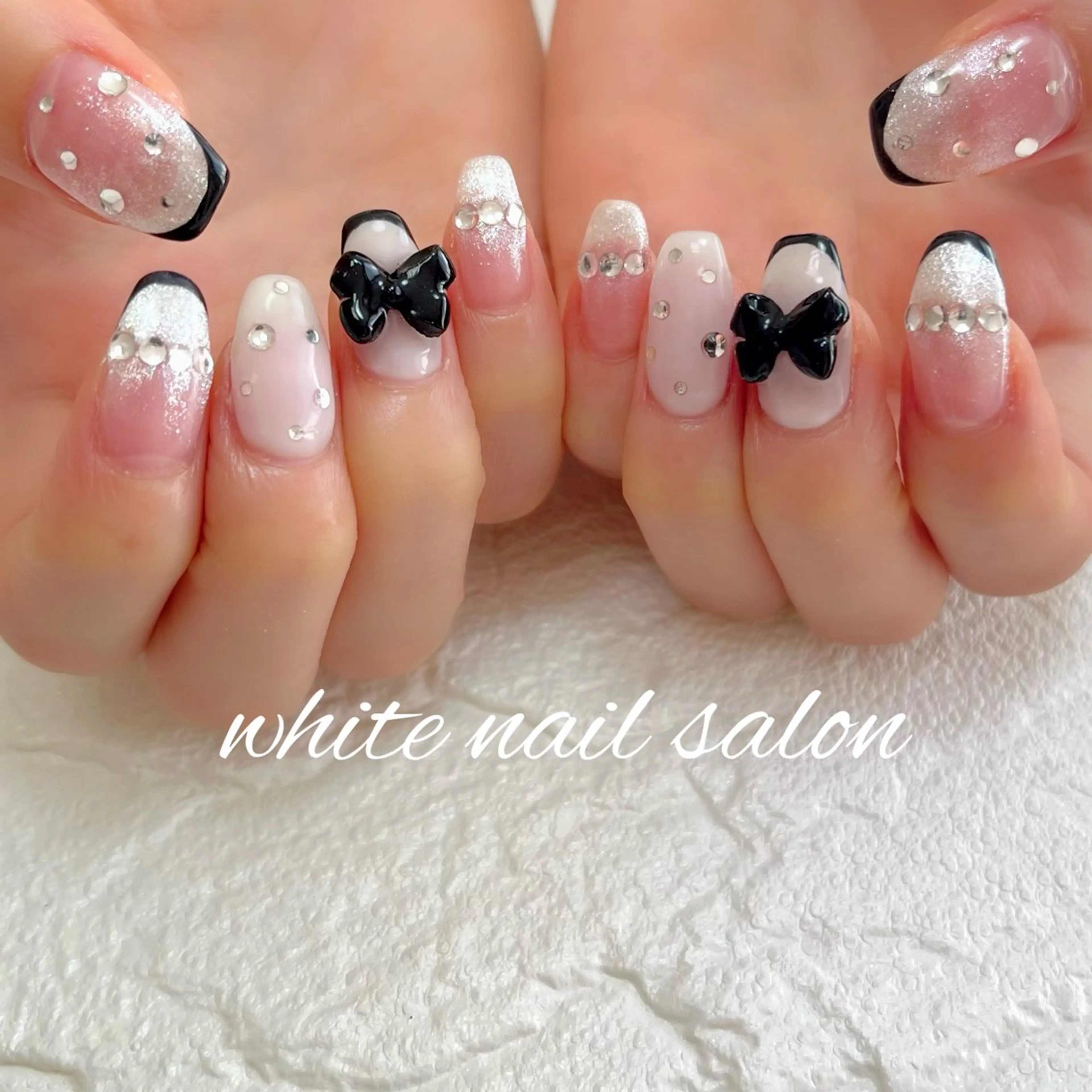 ネイル ラメ(グリッター) ハンドネイル white nail salonのネイルデザイン
