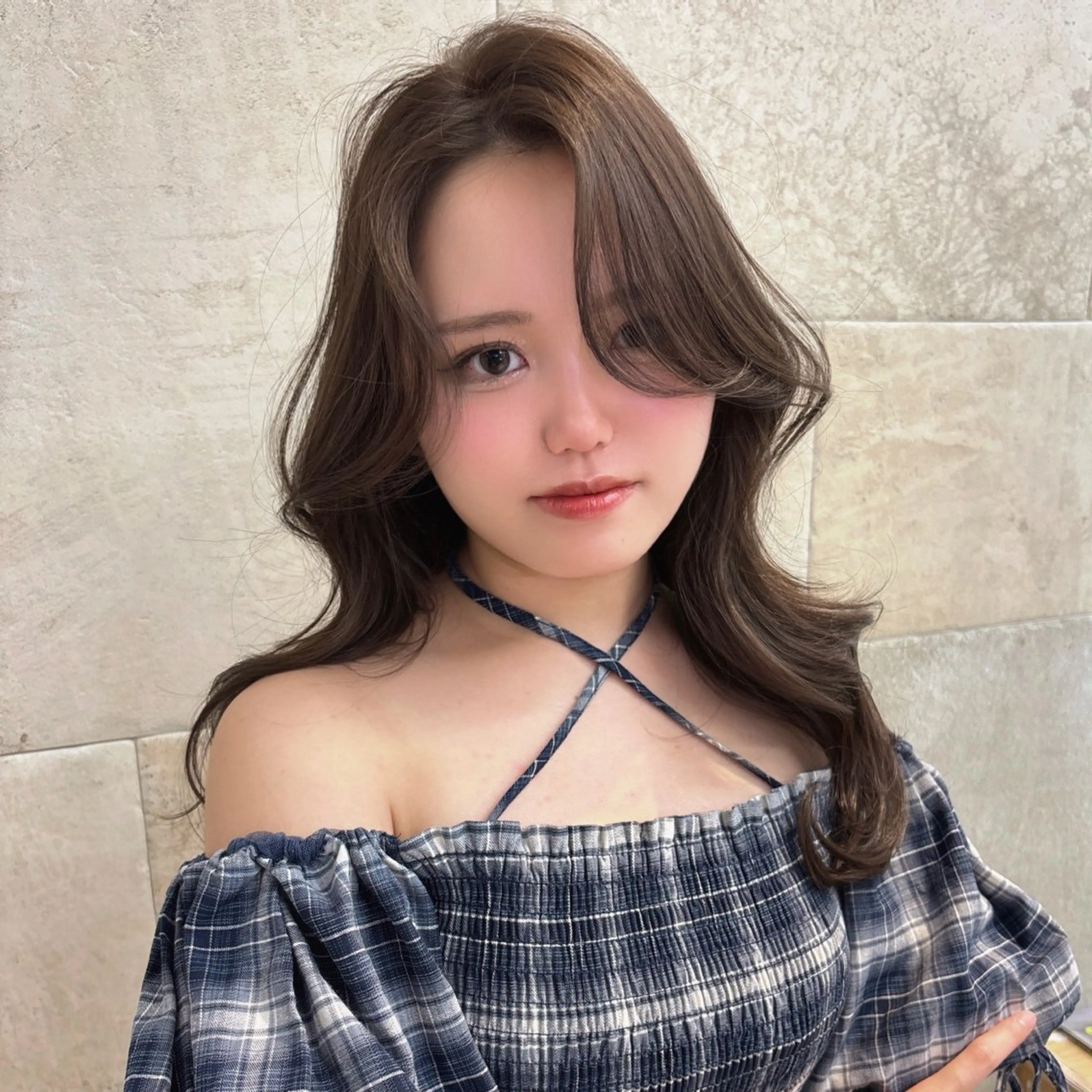 ロング カラー カット トリートメント 棚瀬 寧麻のヘアスタイル