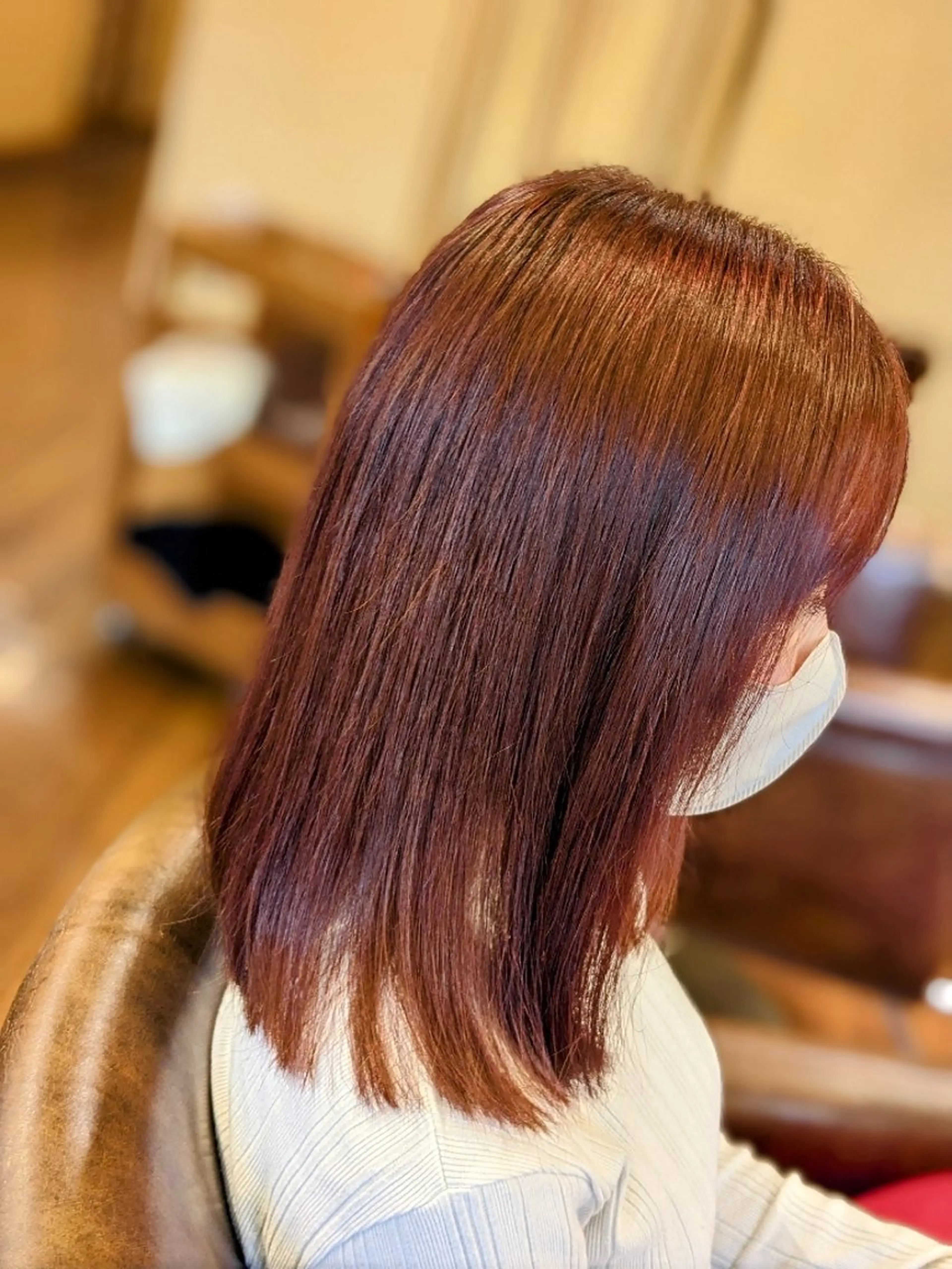 ミディアム カラー カット ヘアカラー 木下 峻輔/髪質改善特化のヘアスタイル