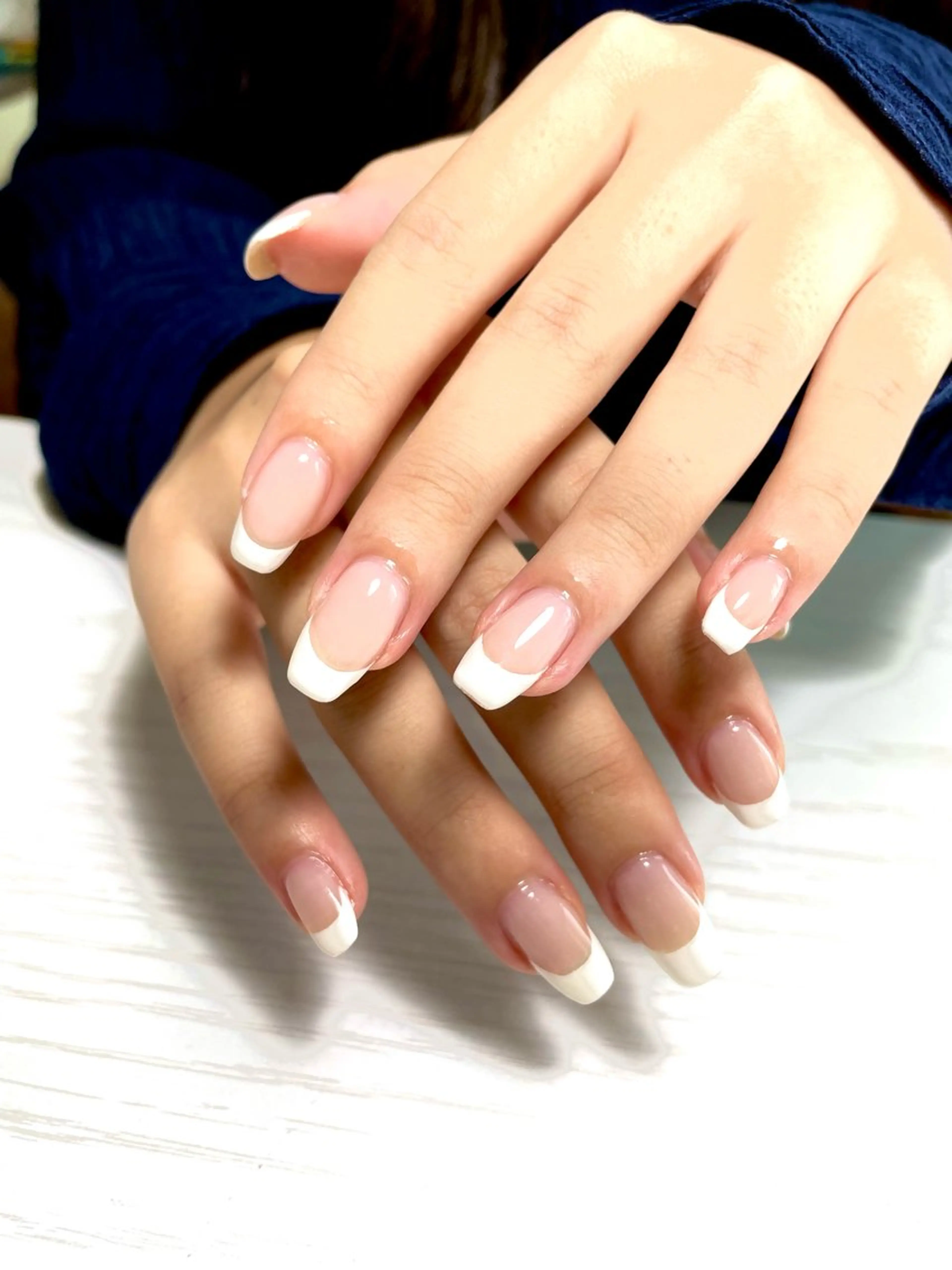 【オフなし】フレンチネイル🕯️の写真