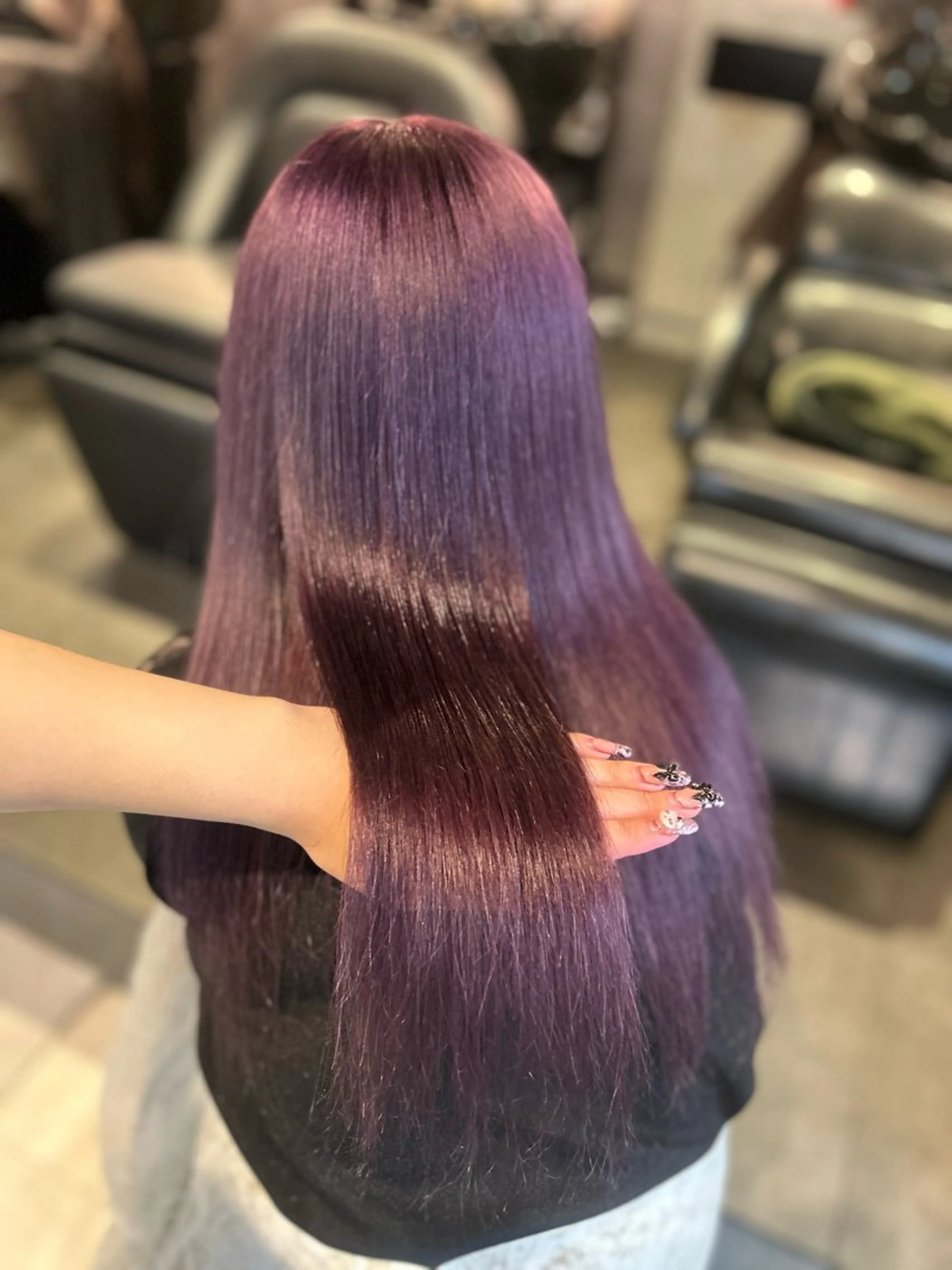 ロング elubylovis nanaseのヘアスタイル