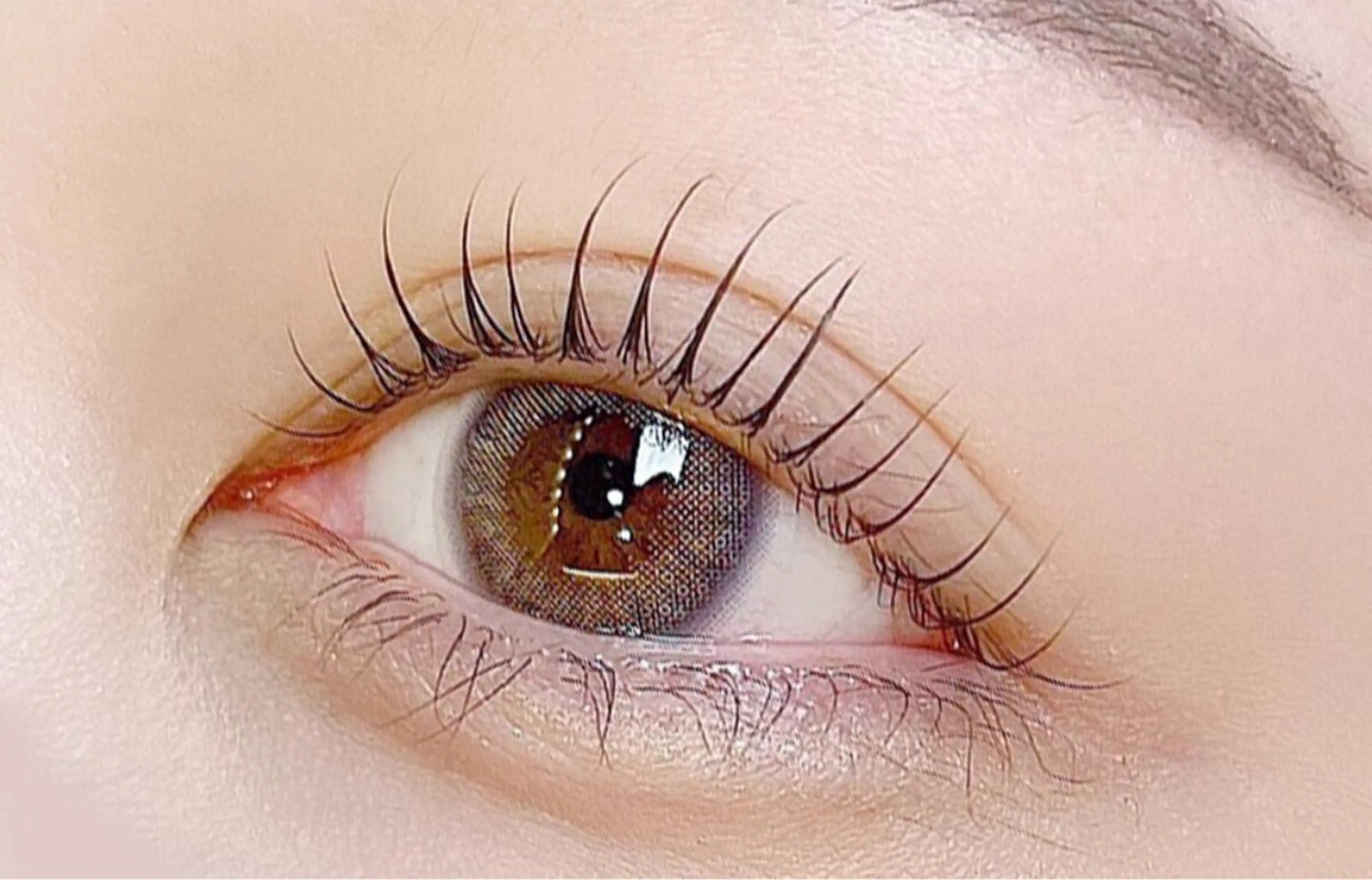 まつげパーマ(モデル施術)‎🎀☆*:.｡.の写真