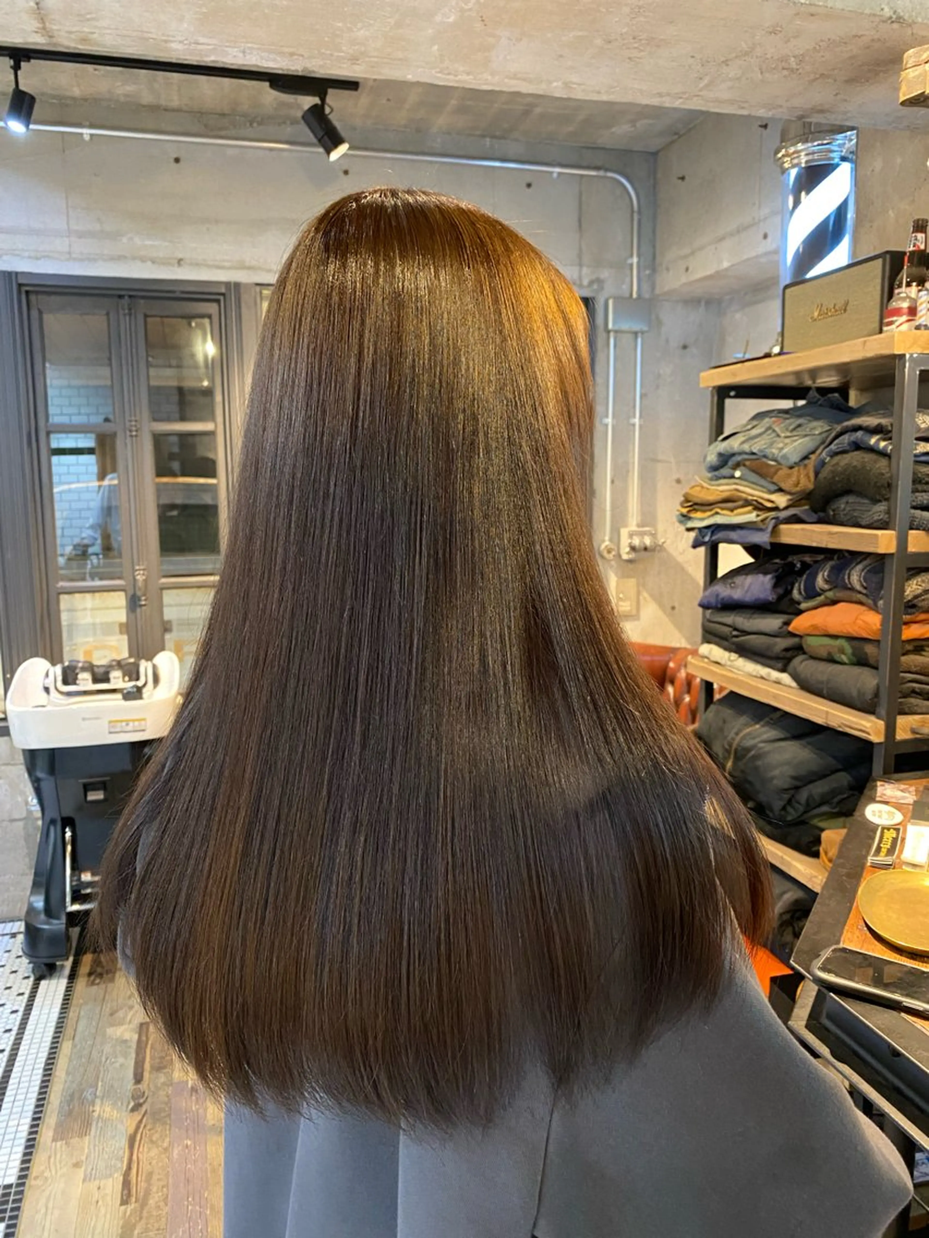 カラー ブリーチ 透明感カラー ブリーチなしカラー ヘアカラー Hikari .のヘアスタイル