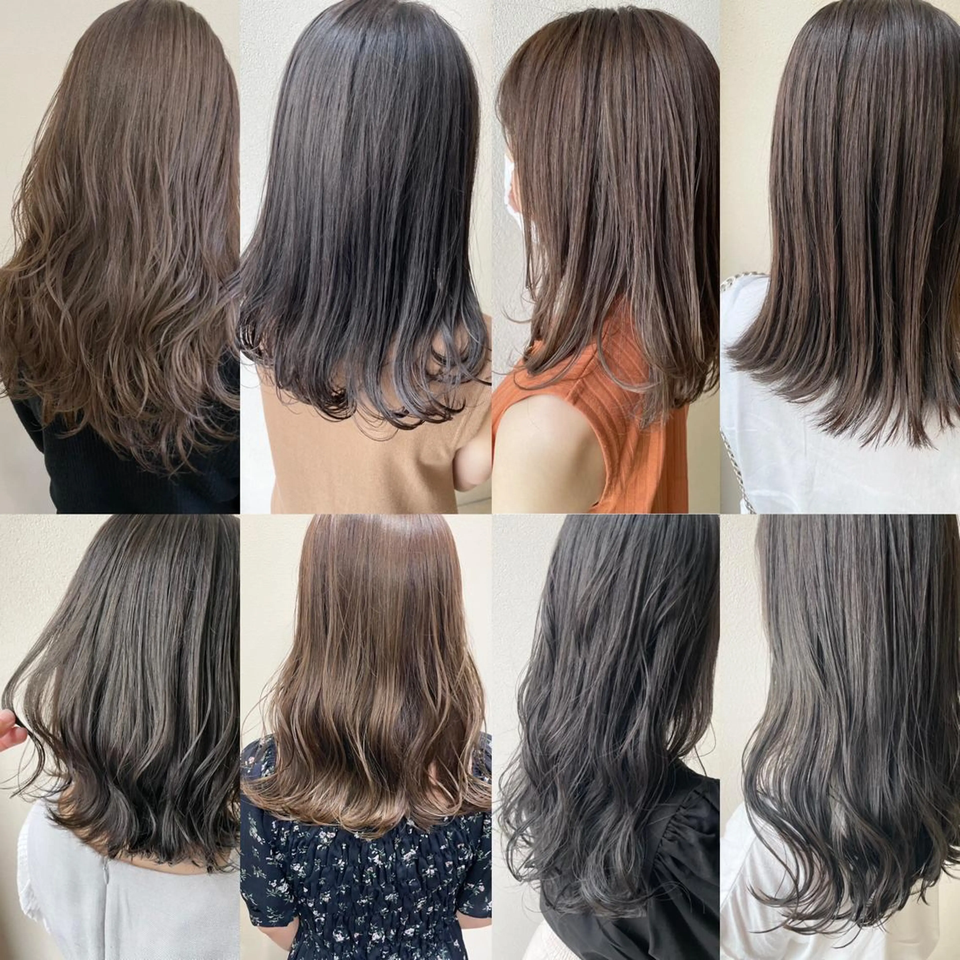 カラー ヘアカラー 沢田 瞳のヘアスタイル