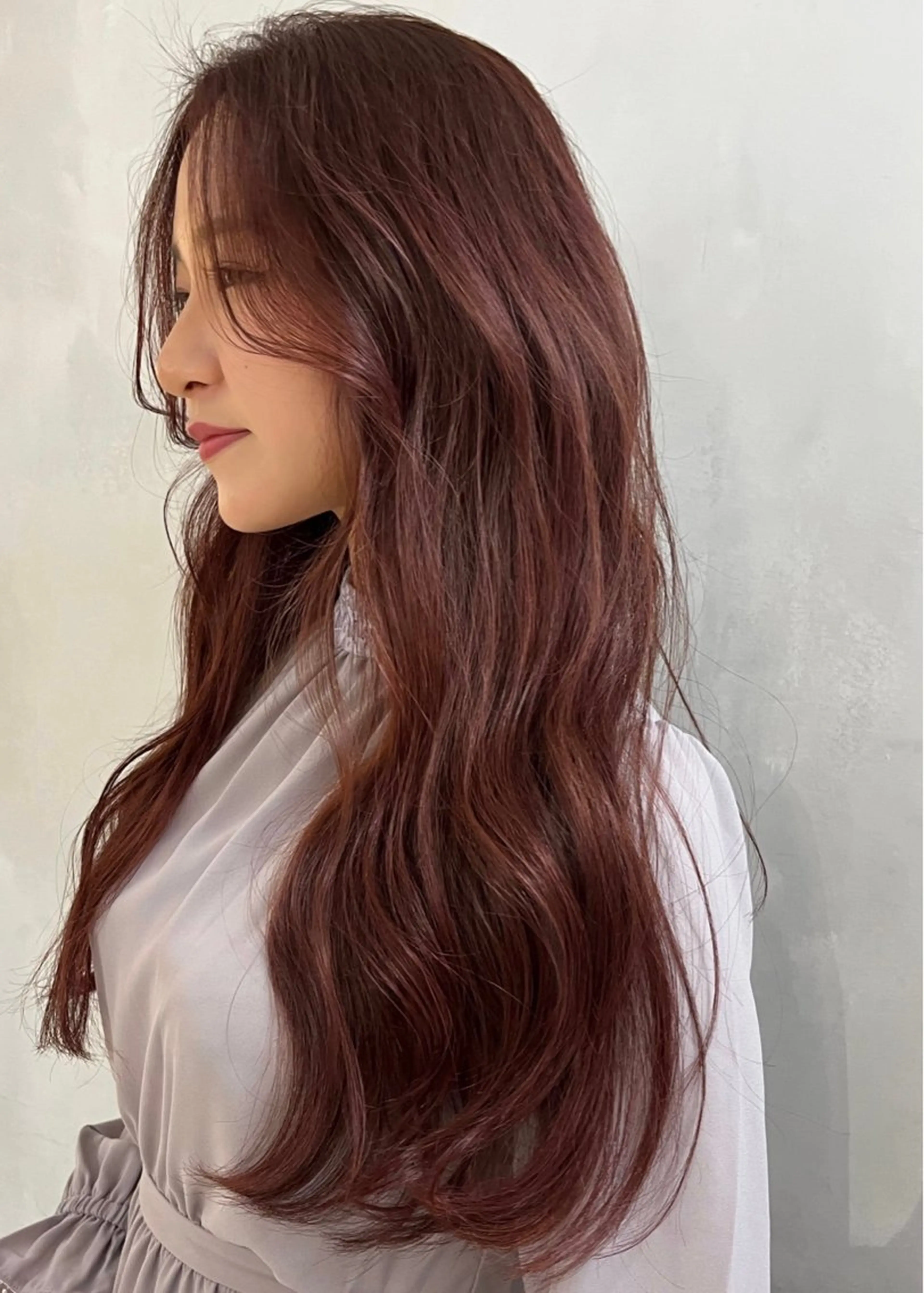 ロング カラー モリシゲ ヒカリ🦕🐬のヘアスタイル