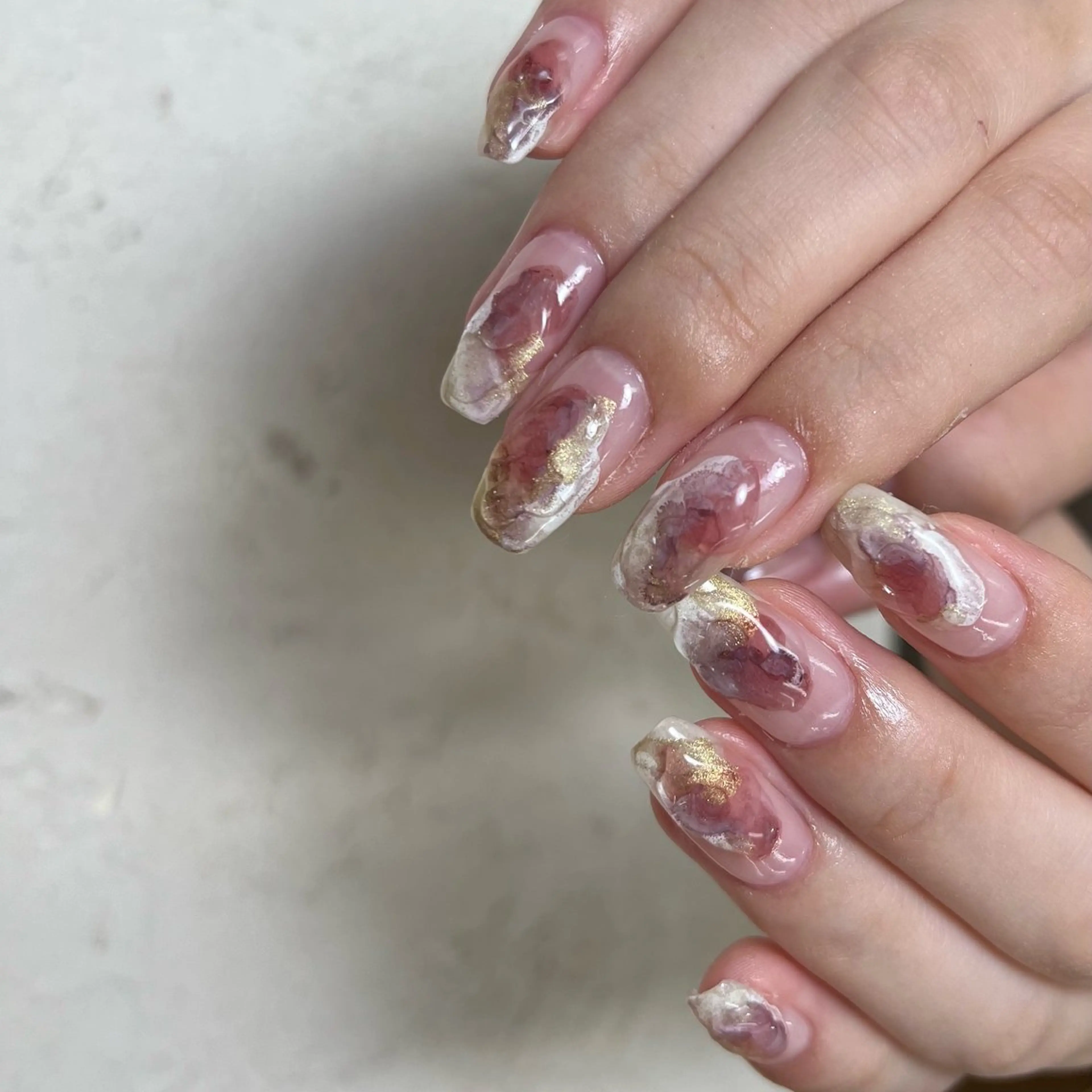 ネイル ハンドネイル nuás nailのネイルデザイン