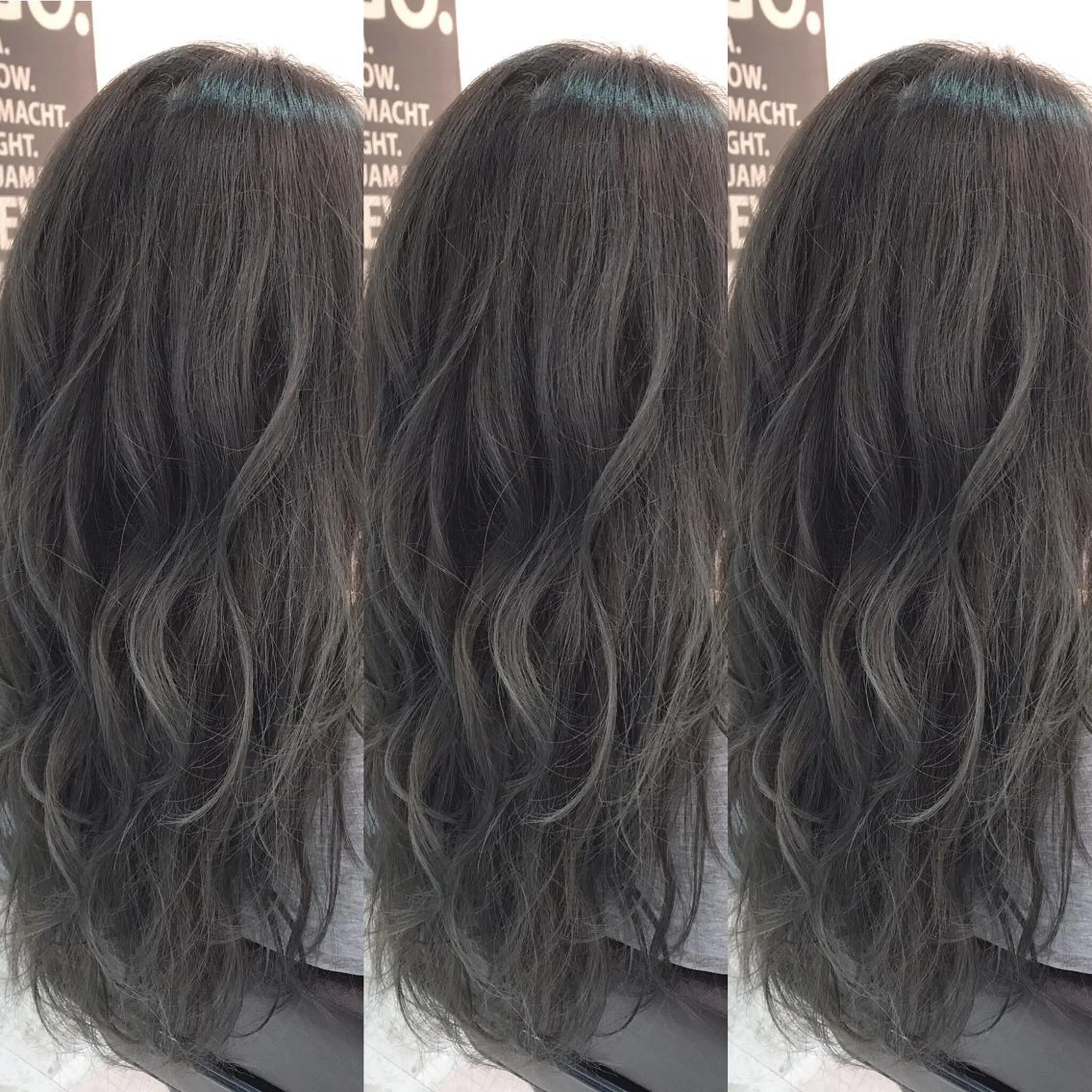 ロング カラー ハイライトカラー イルミナカラー ハイライト 青木 茂樹⭐️ 透明感カラーのヘアスタイル