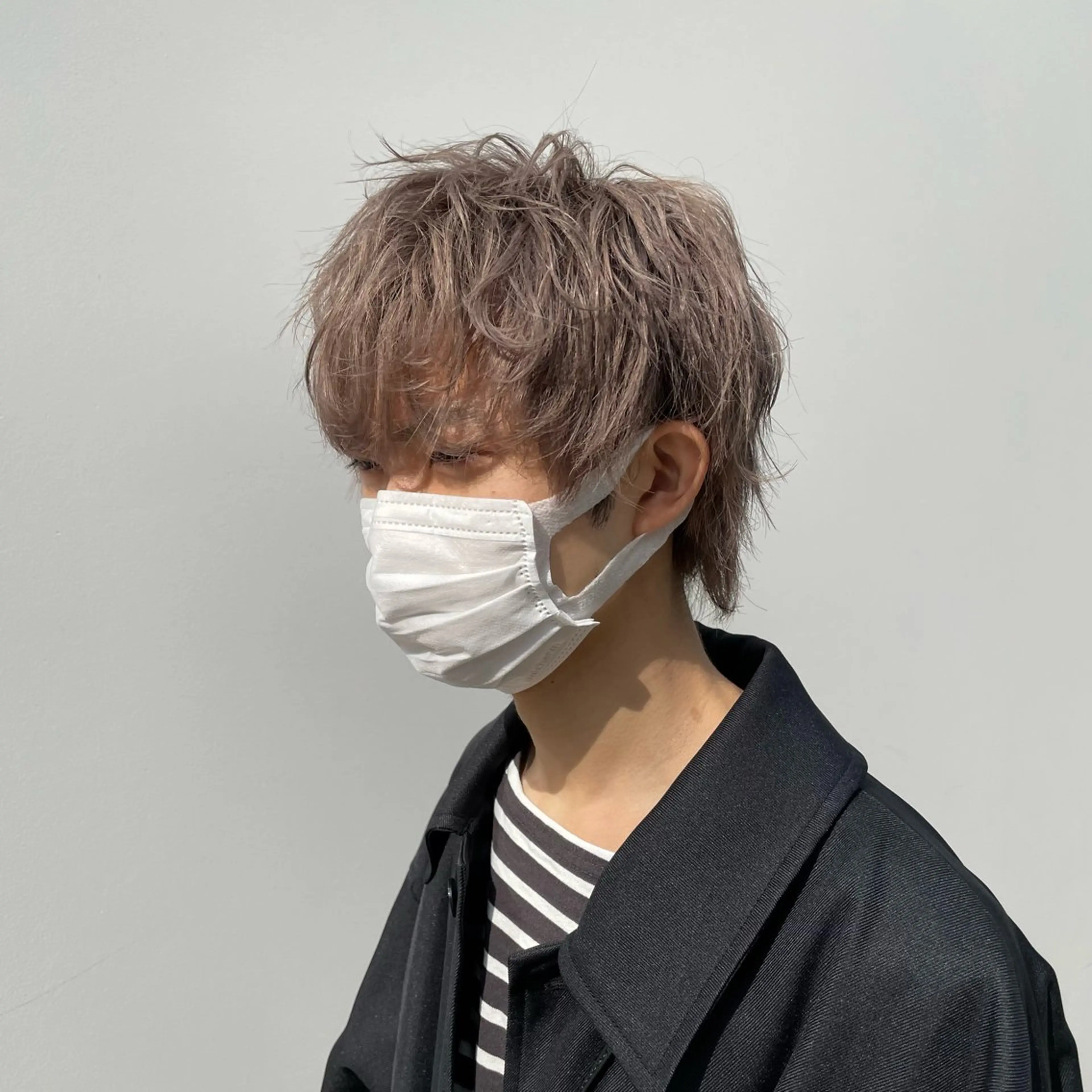 メンズ カット ヘアカラー トリートメント F.所属・miku 🍑髪質改善サロンのヘアスタイル