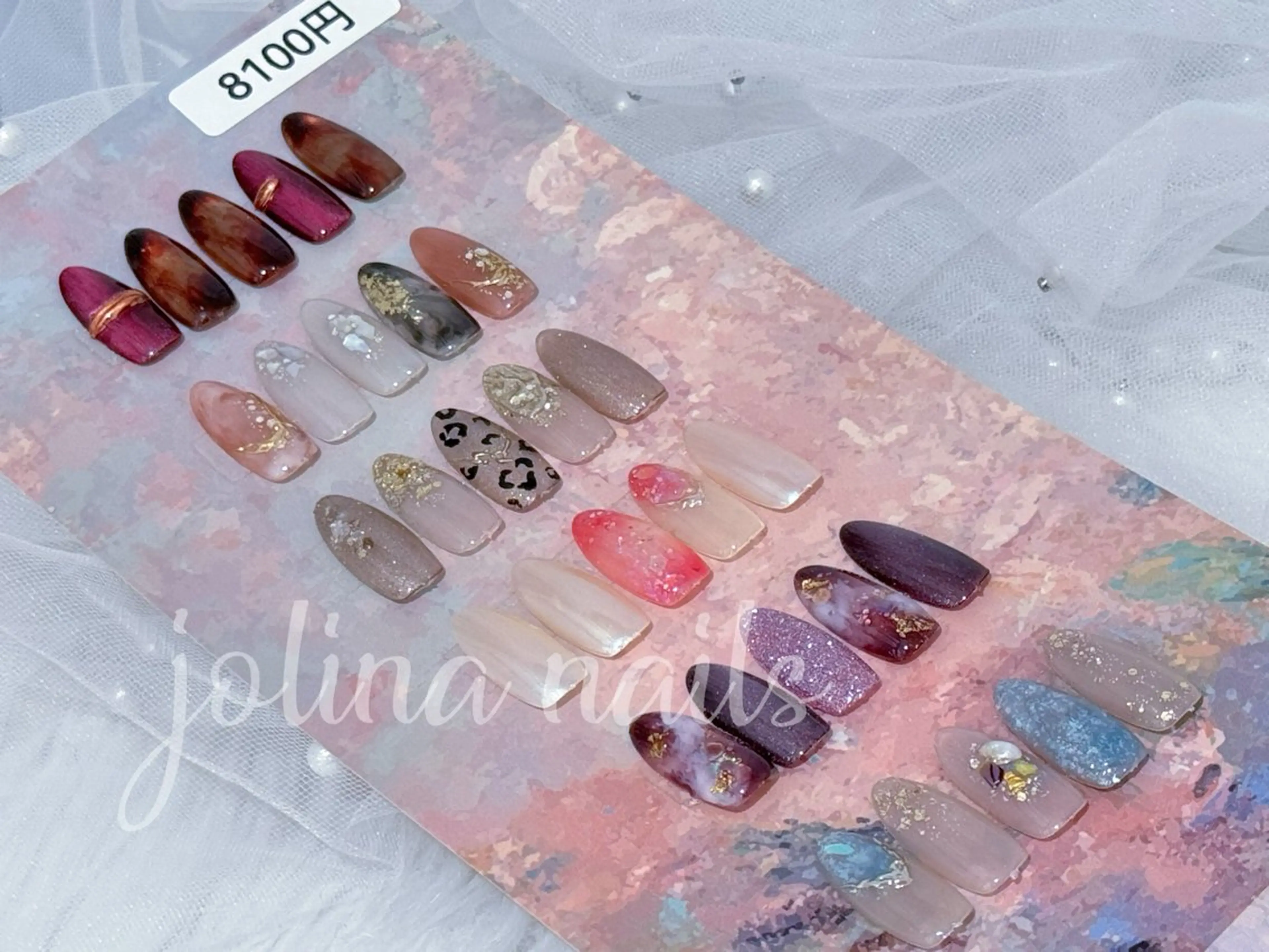 ネイル ハンドネイル jolina nails鶴見店のネイルデザイン