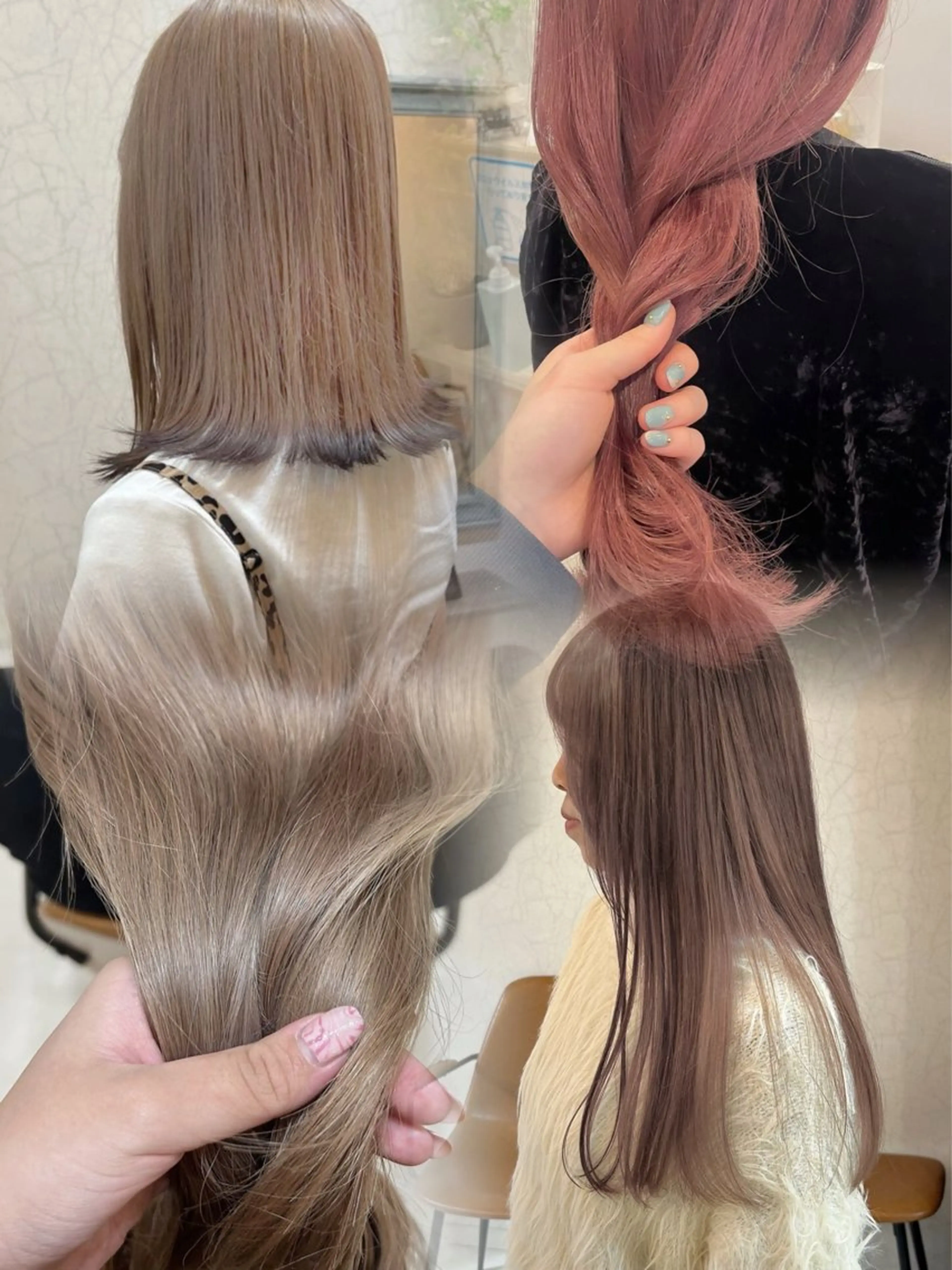 🪞透明感重視🫧ブリーチダブルカラー🎀+クイックトリートメントの写真