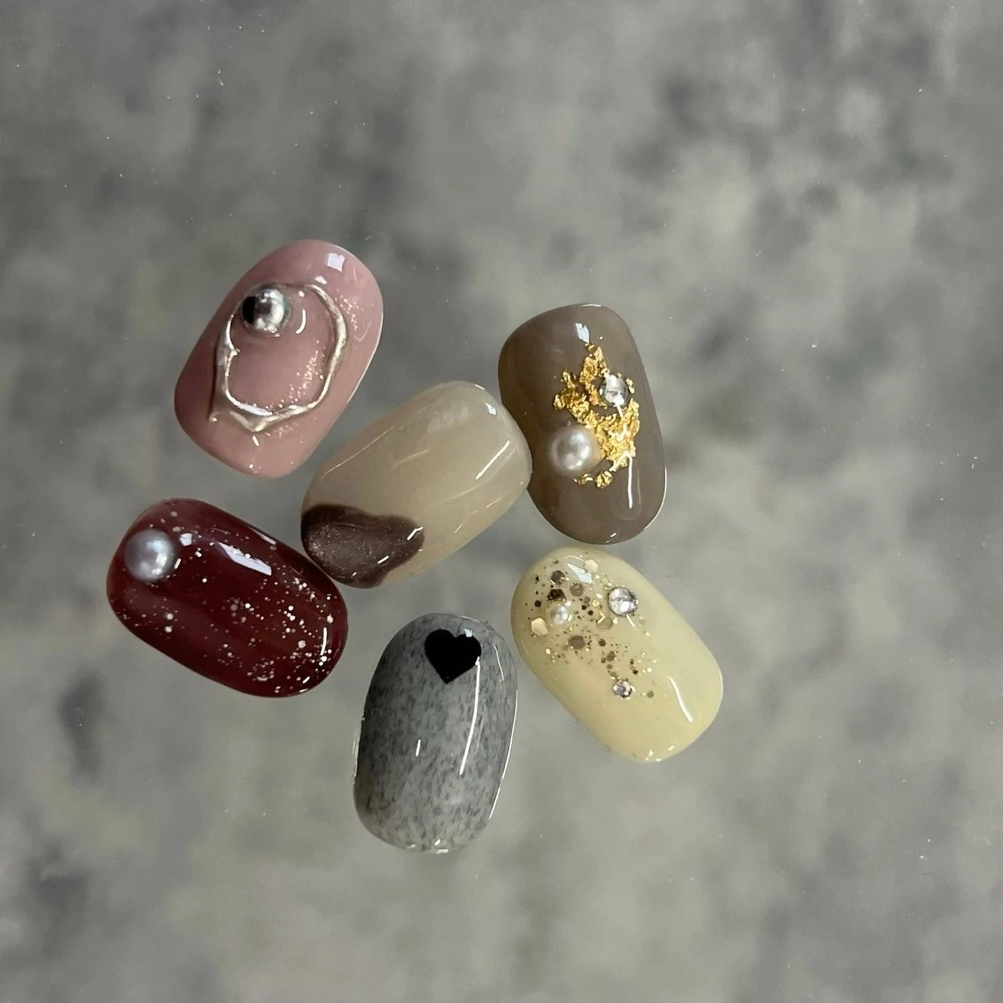 ネイル オフィスネイル mavie✧ ネイルモデル様募集中のネイルデザイン