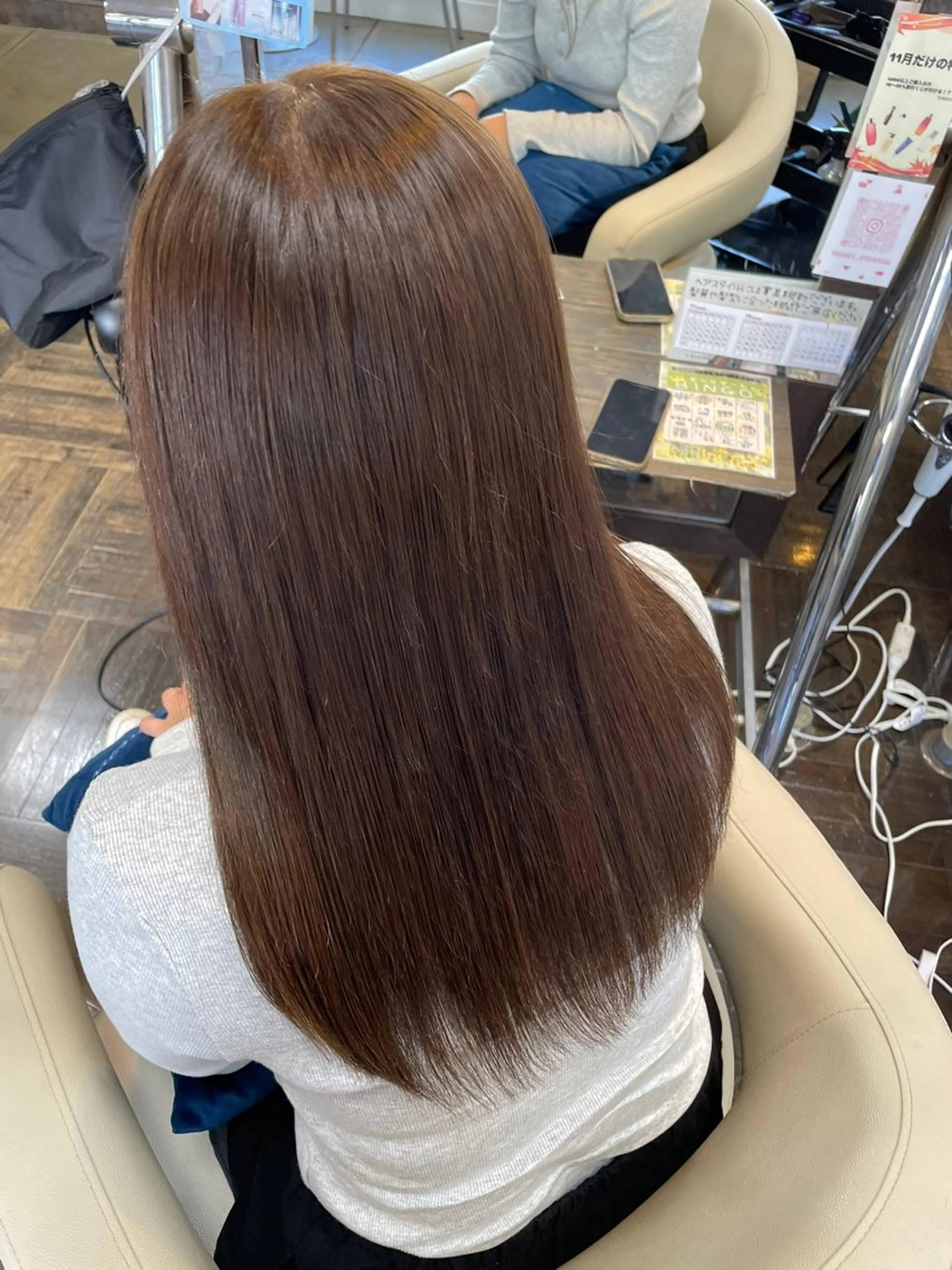 ロング ヘアカラー トリートメント <髪質改善>河野 🍑AVANCE.のヘアスタイル