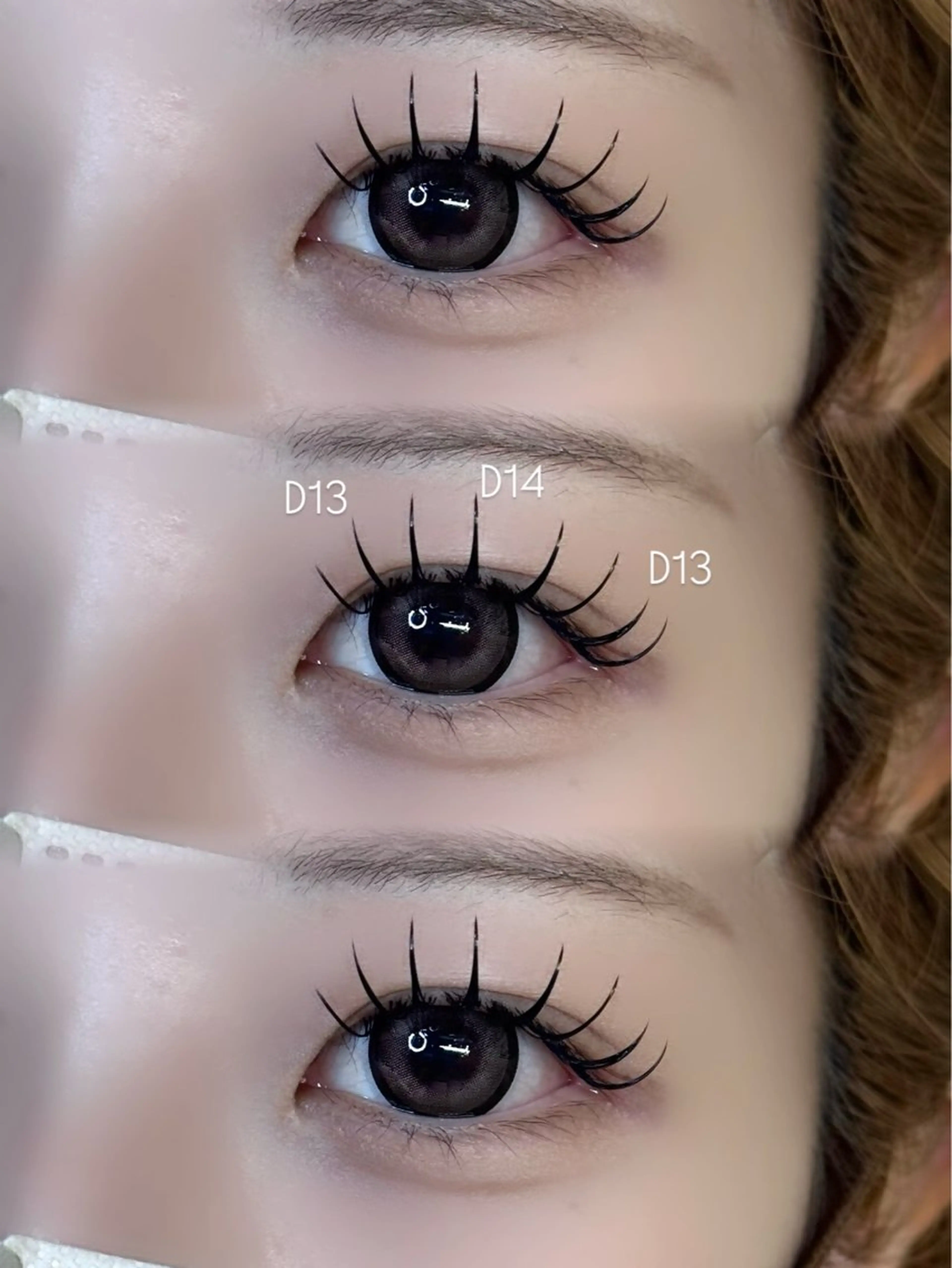 マツエク・マツパ マツエク M.O.D shibuya 道玄坂店所属・fuka 🤍のマツエク・マツパデザイン