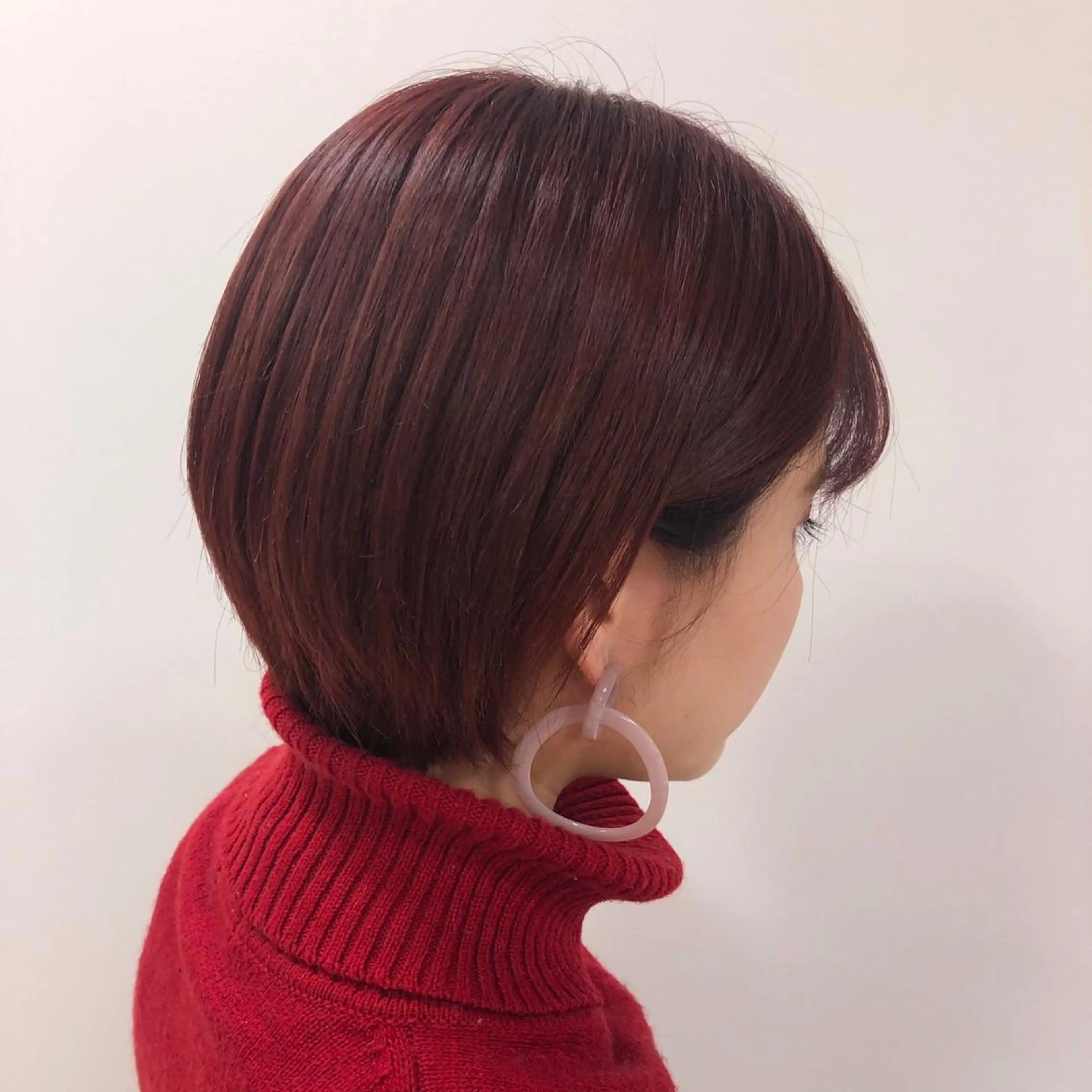 ショート カラー 暖色専門美容師🎀 お客様満足度◎のヘアスタイル