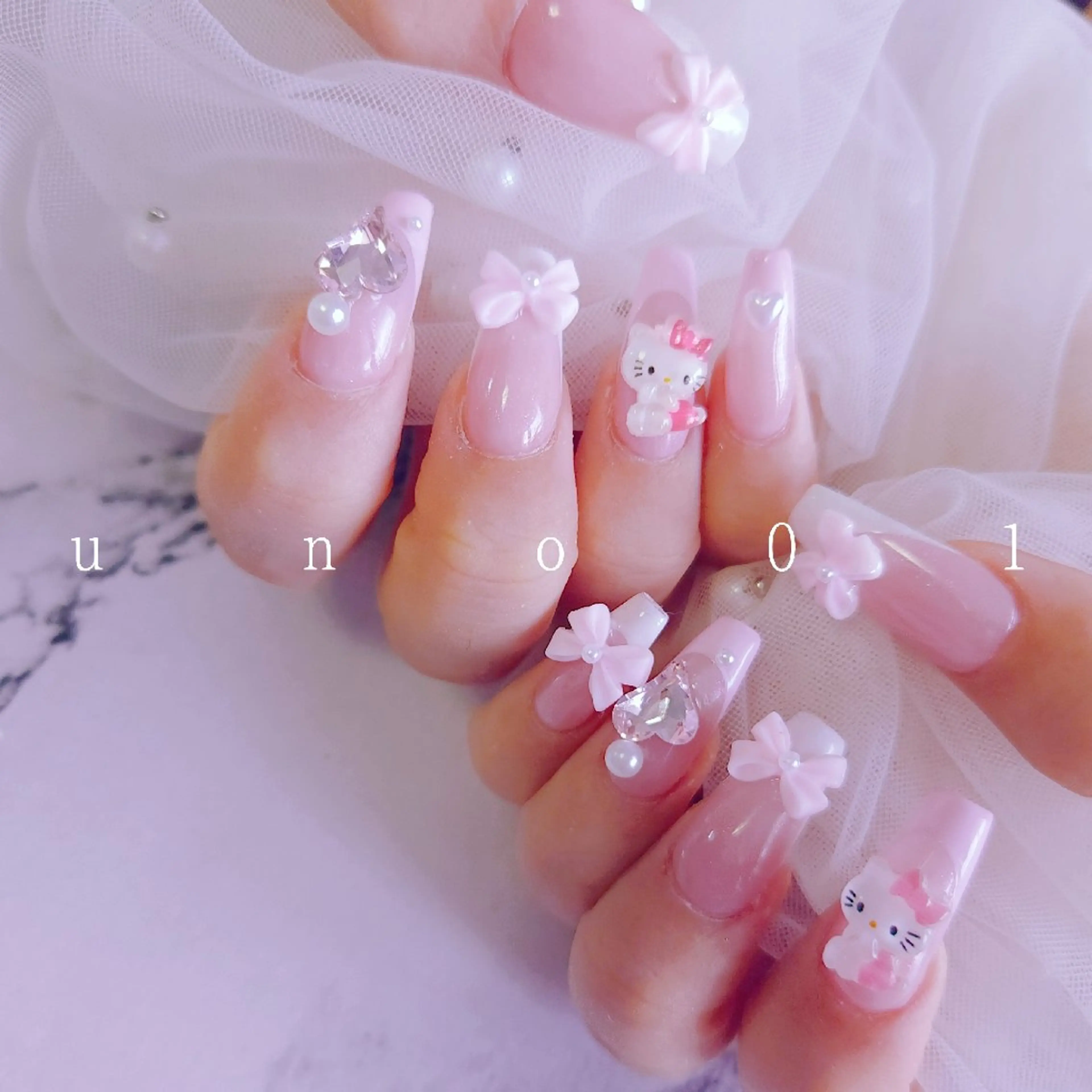 ネイル ハンドネイル u   n   o  n a i l 01のネイルデザイン