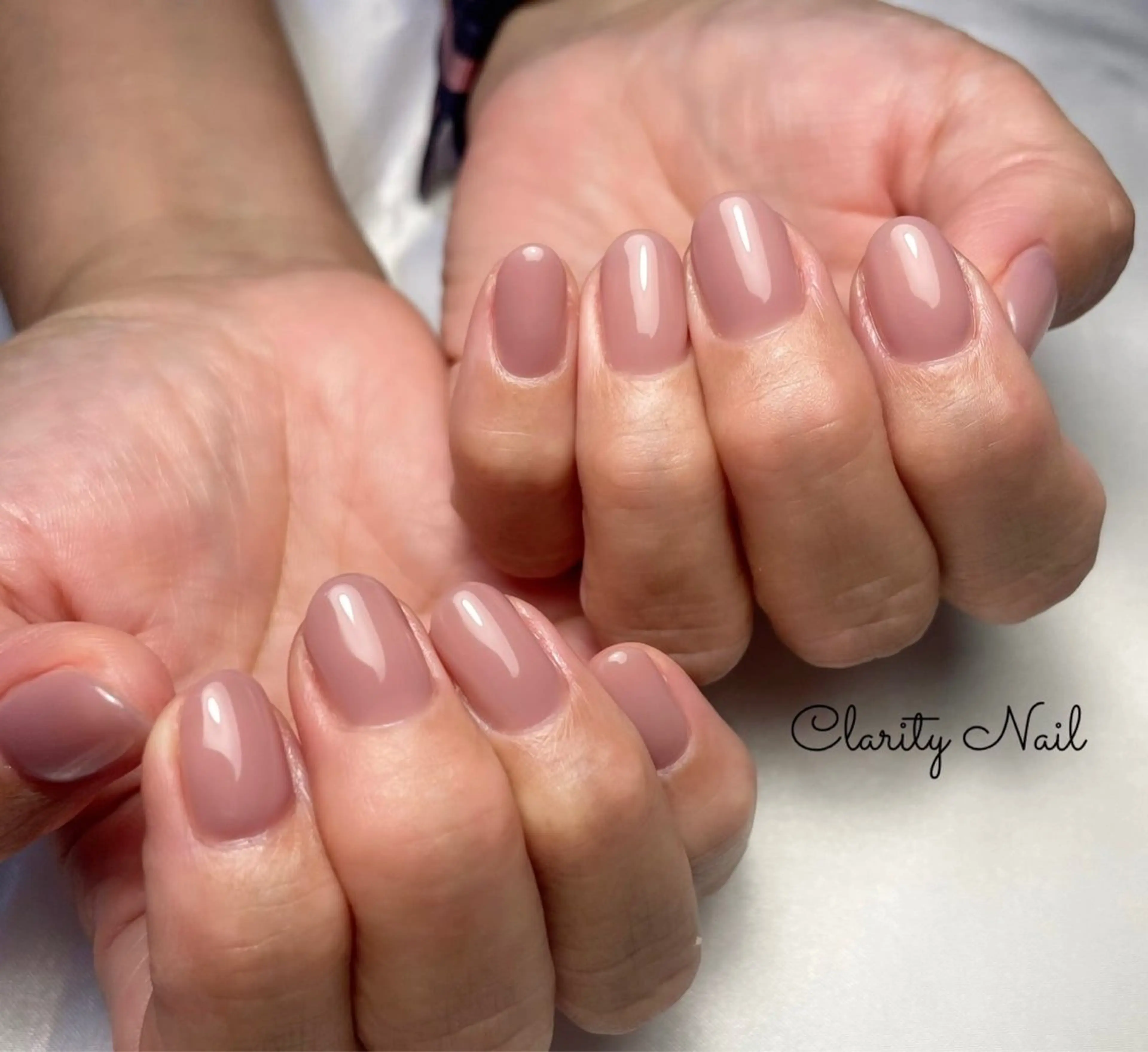 ネイル ワンカラーネイル ハンドネイル Clarity Nailのネイルデザイン