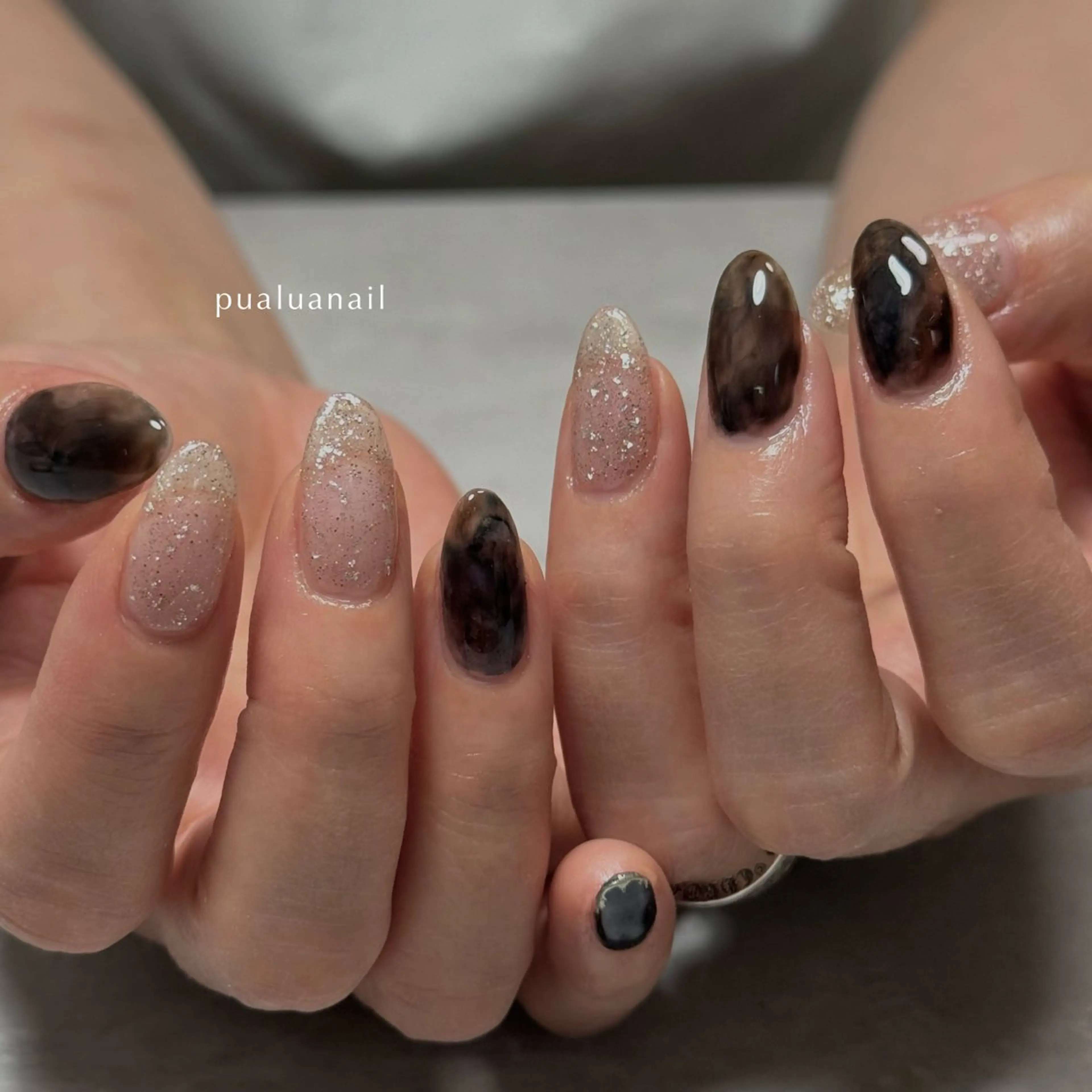 ネイル ハンドネイル pualua miharuのネイルデザイン