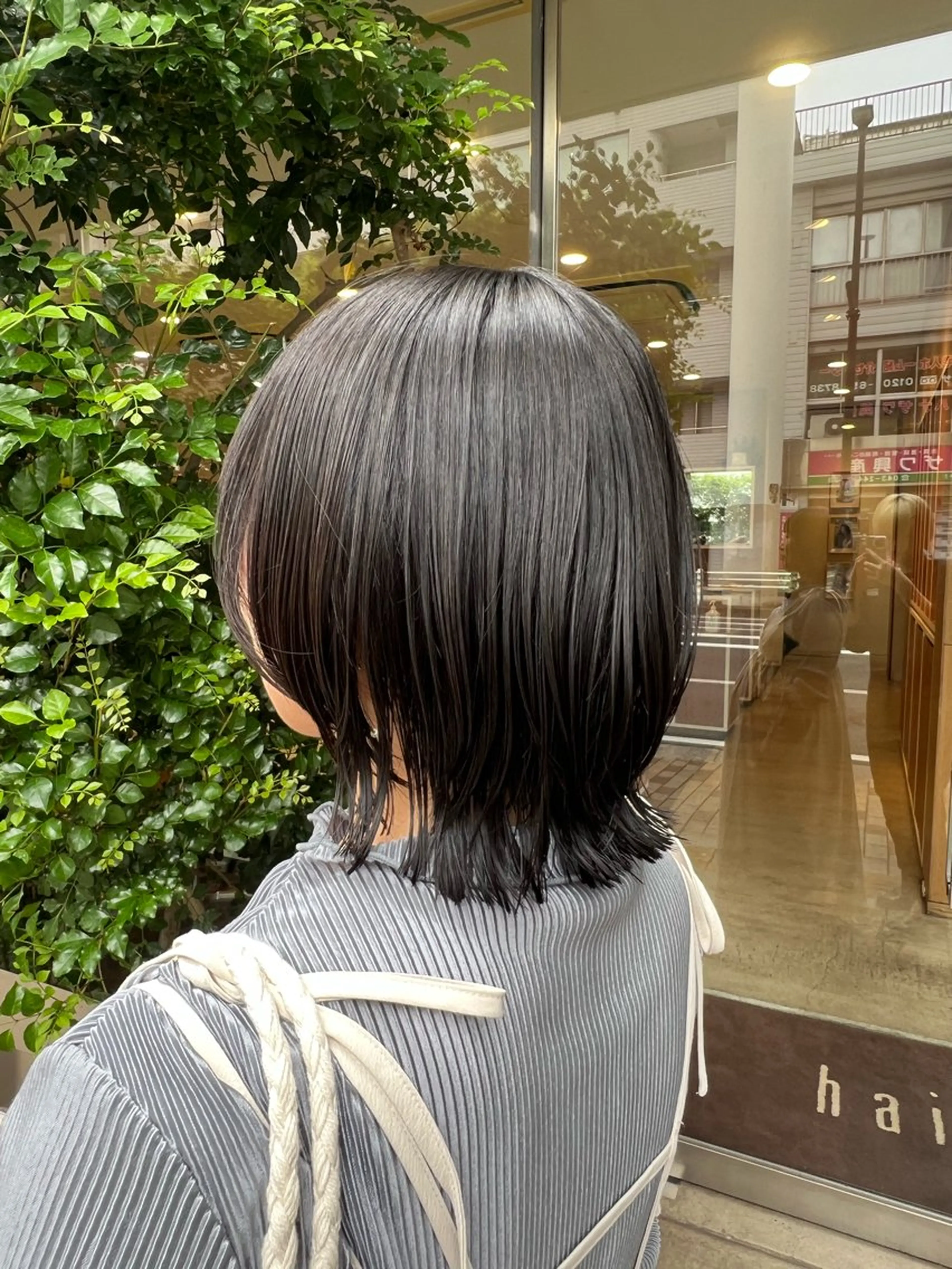 ショート ボブ くびれヘア hairdo千葉店 カワサキ　マナのヘアスタイル