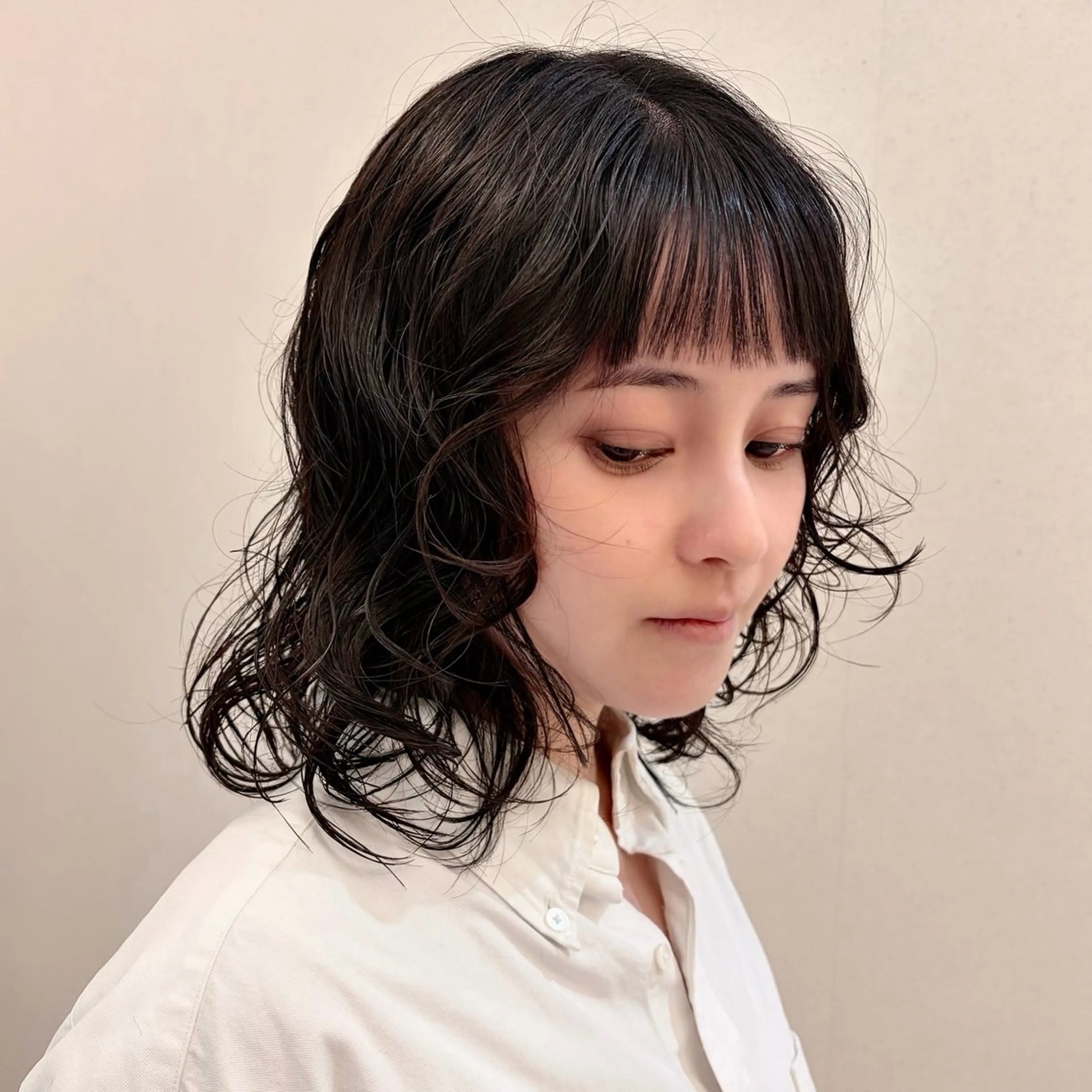 ショート カット パーマ foto所属・𝐁𝐋𝐔𝐄𝐓 /カット特化/新宿のヘアスタイル