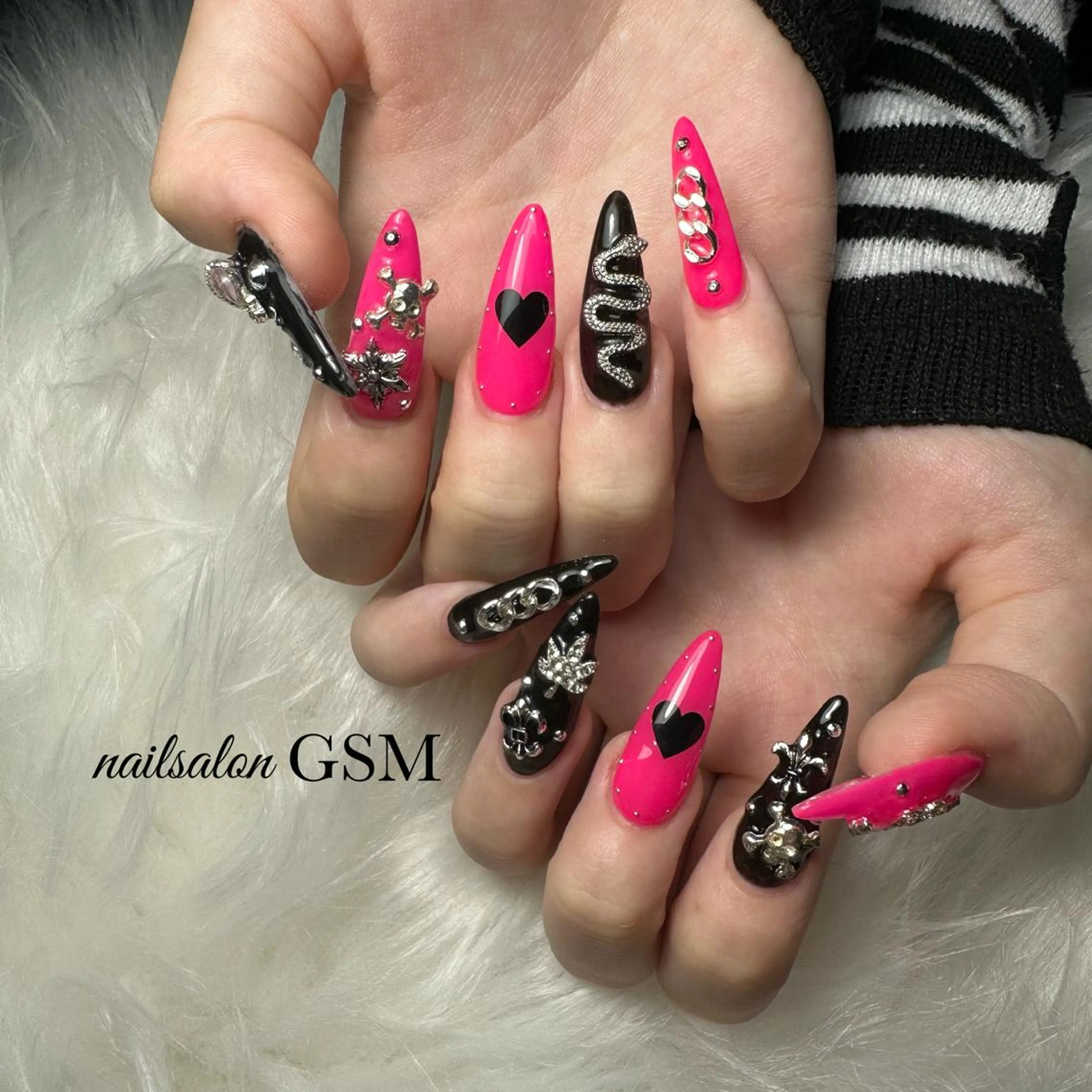 ネイル ハンドネイル nail salon GSMのネイルデザイン