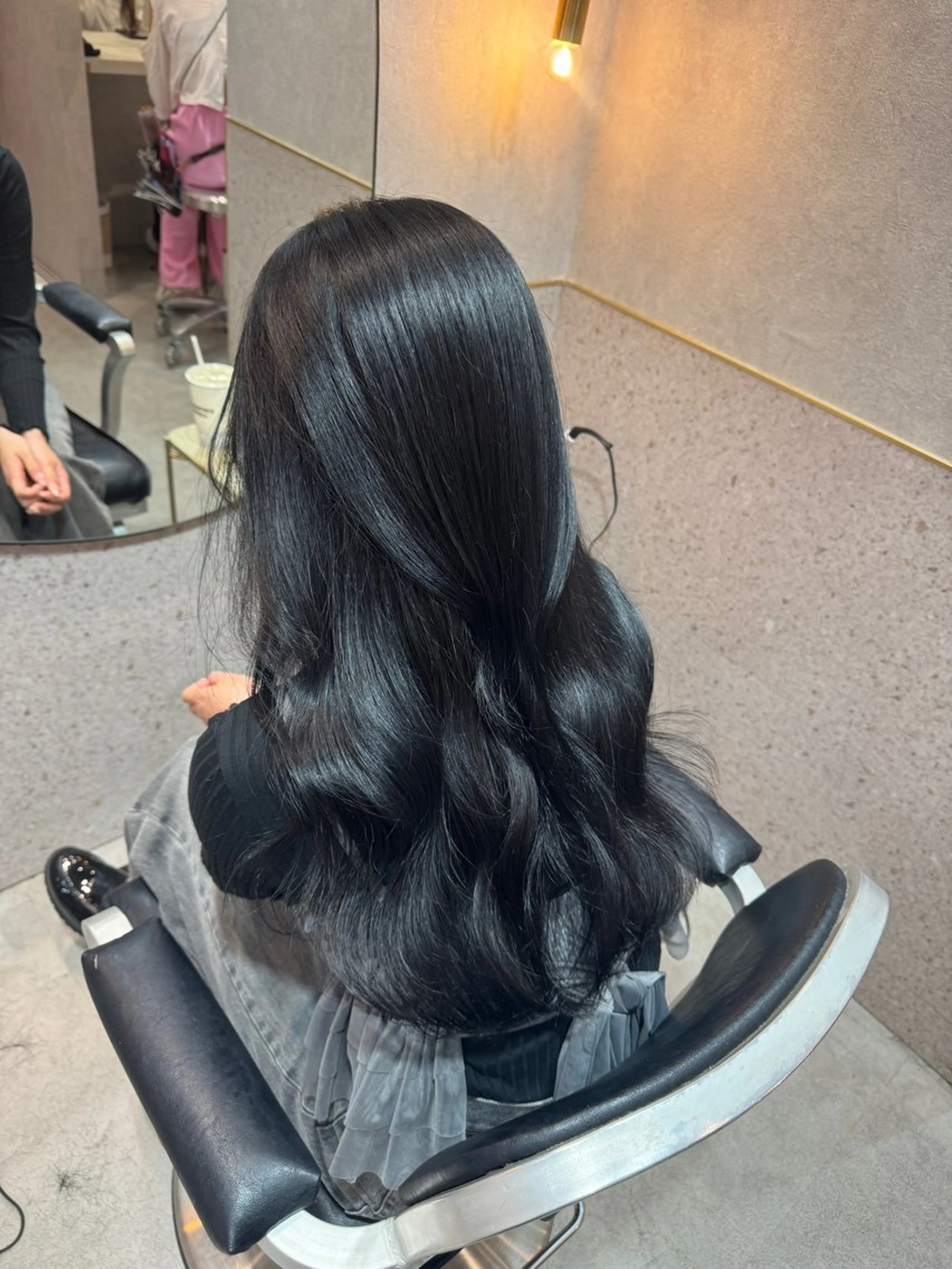 ロング カット ヘアカラー トリートメント 🎀しゅな/韓国 レイヤー/透明感♡のヘアスタイル