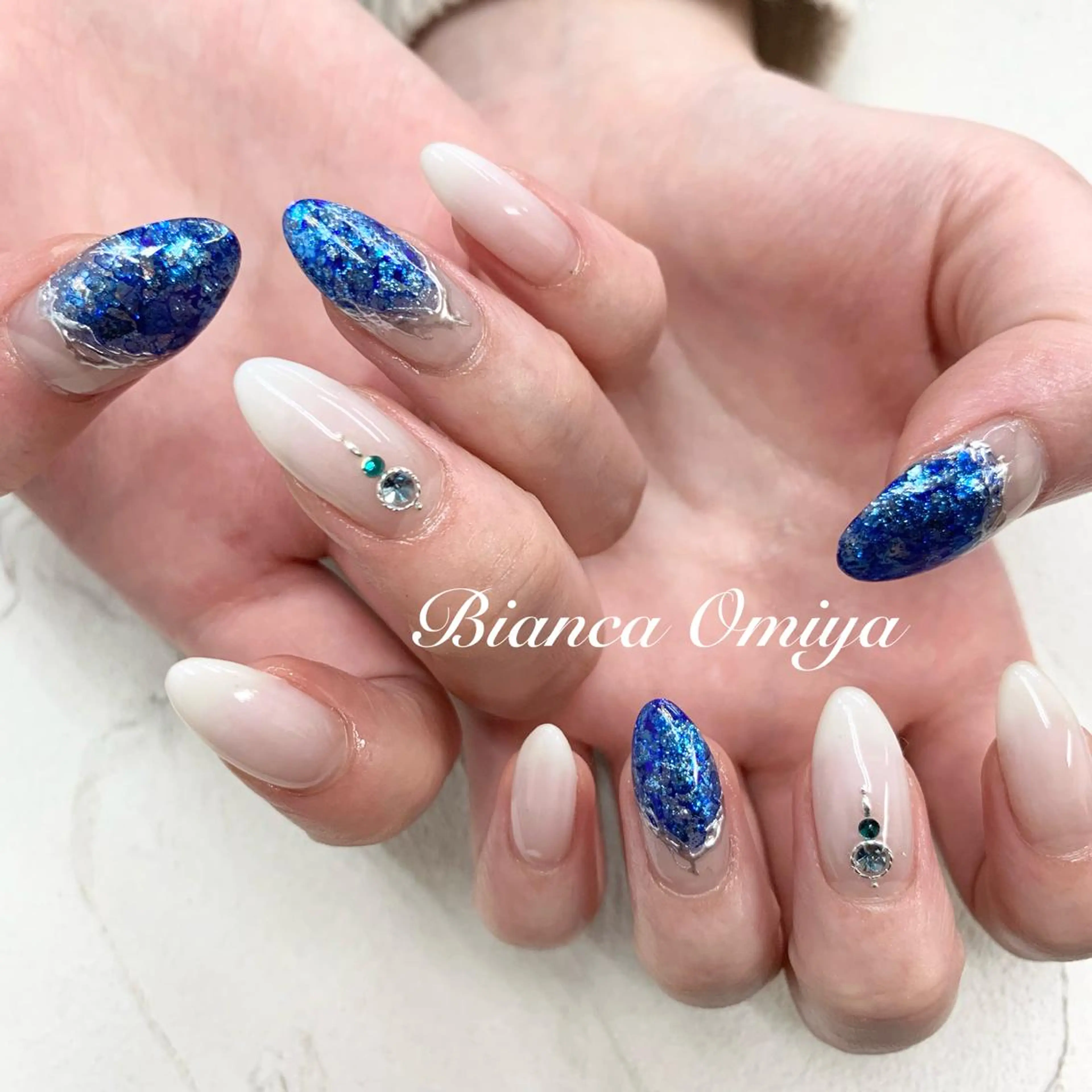 ネイル ビアンカ大宮ネイル 店長 モリサワのネイルデザイン