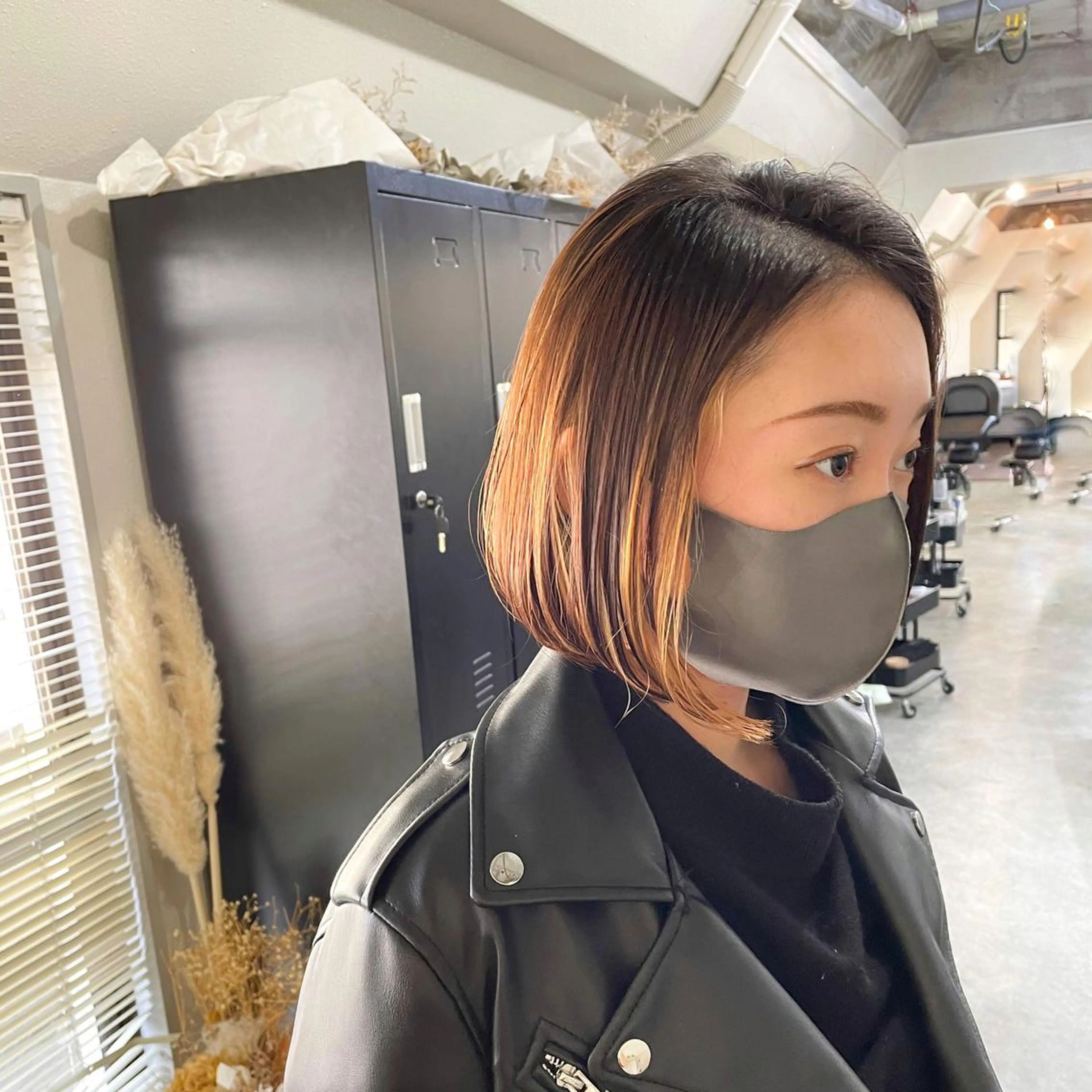 ショート カラー パーマ ヘアアレンジ メンズ キッズ ネイル マツエク・マツパ 切りっぱなしボブ ショートボブ メンズハイライト メンズハイトーン メンズインナーカラー GO TODAY SHAiRE SALON所属・大人スタイル 太田のヘアスタイル