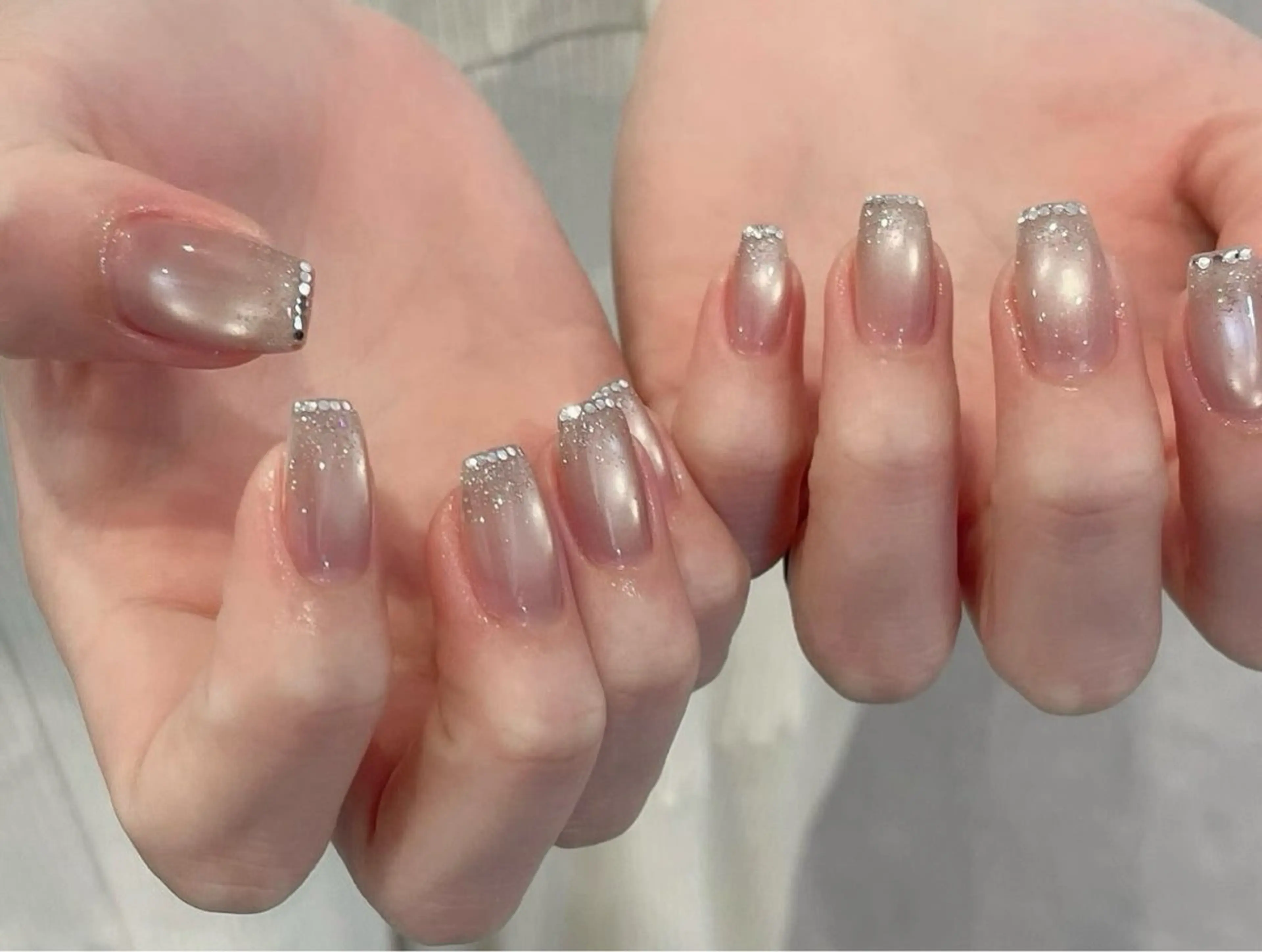 ネイル 春ネイル ワンホンネイル ハンドネイル Rainbow Nailのネイルデザイン