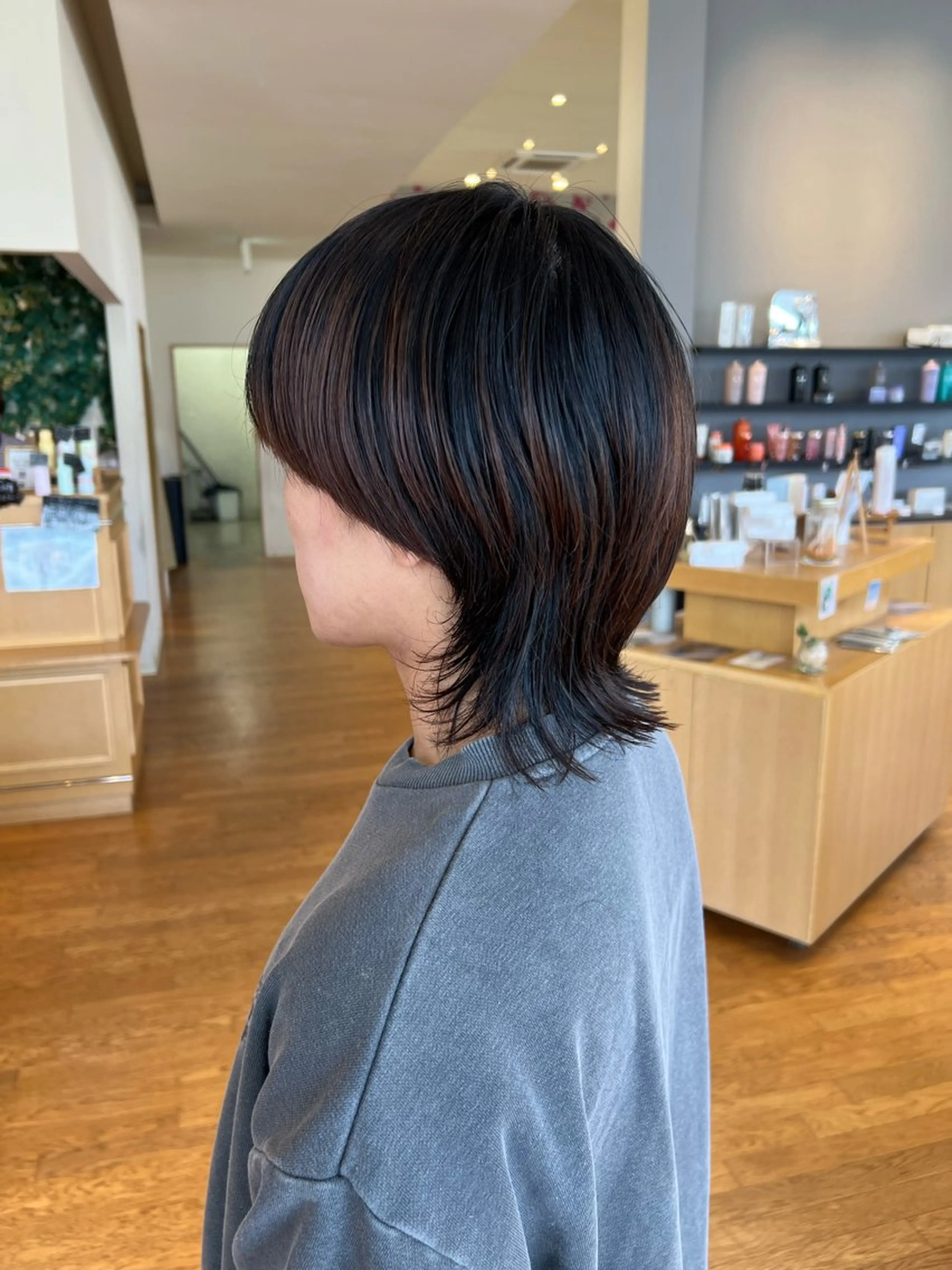 ミディアム メンズ マッシュウルフ マッシュ メンズウルフカット ウルフカット 秋山 拳真のその他イメージ