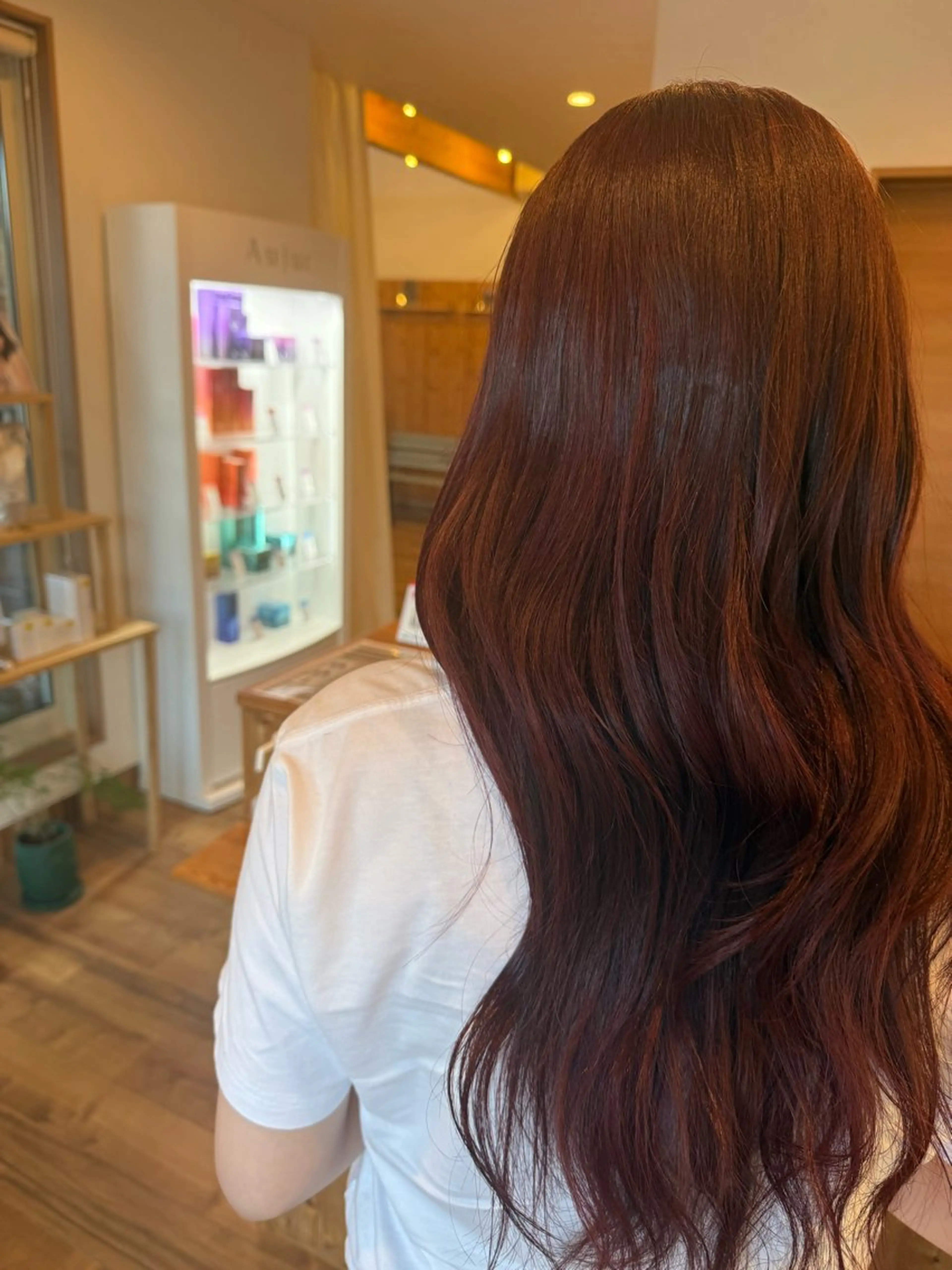 カラー ヘアカラー タガミ リンカのヘアスタイル