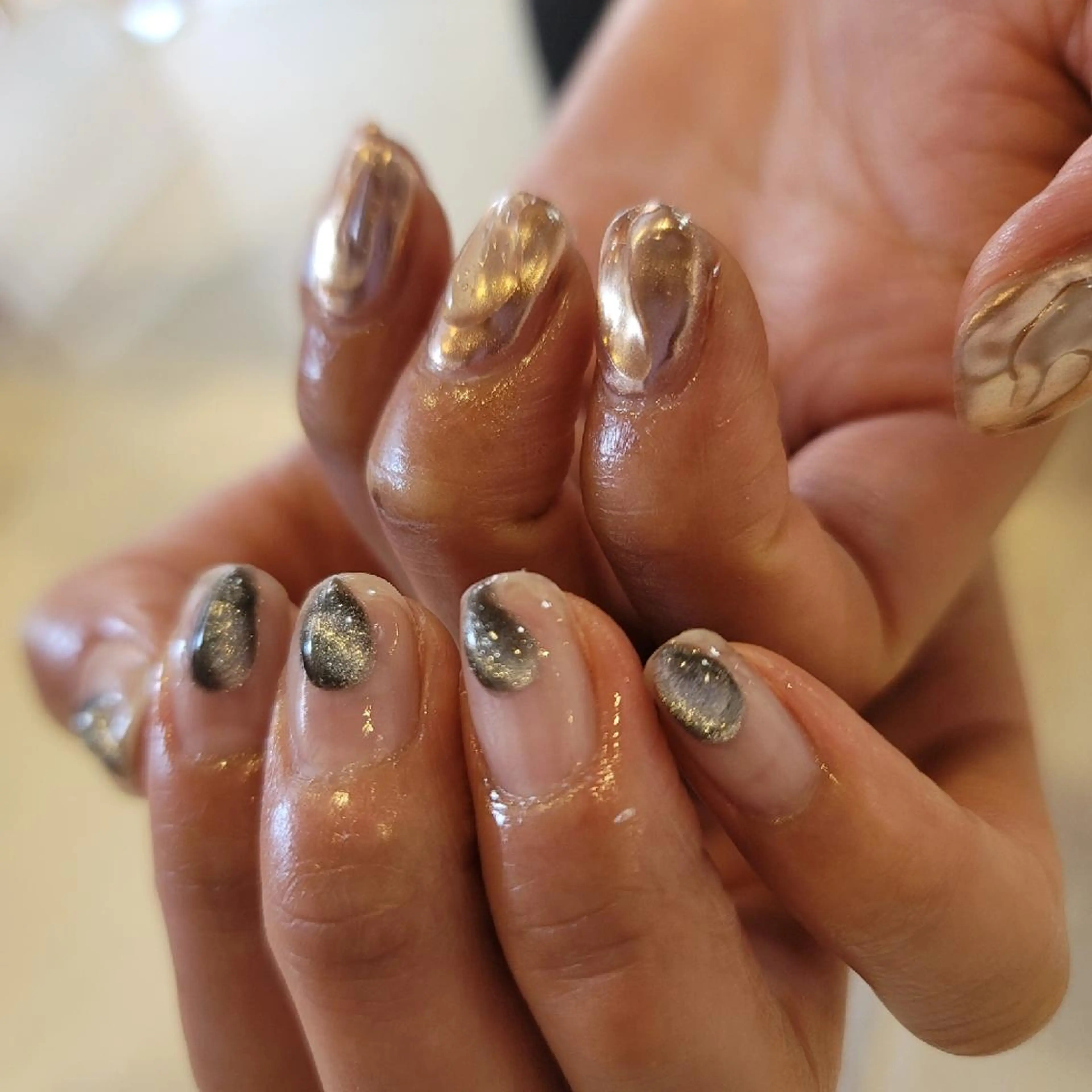 ネイル ハンドネイル へなちょこ ネイリストのネイルデザイン