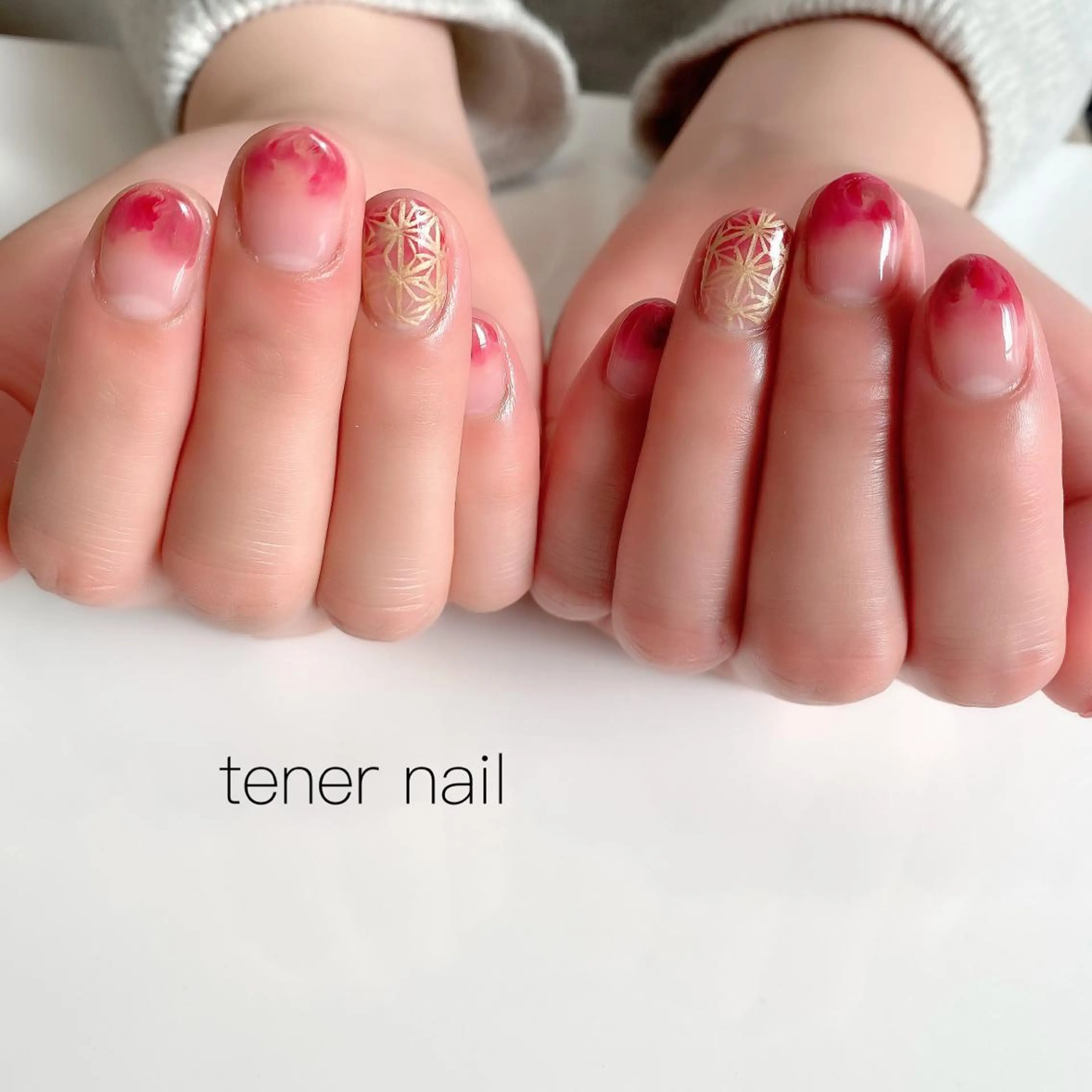 ネイル アートネイル ニュアンスネイル tener  nail  テネルネイル所属・テネルネイル tener nailのネイルデザイン
