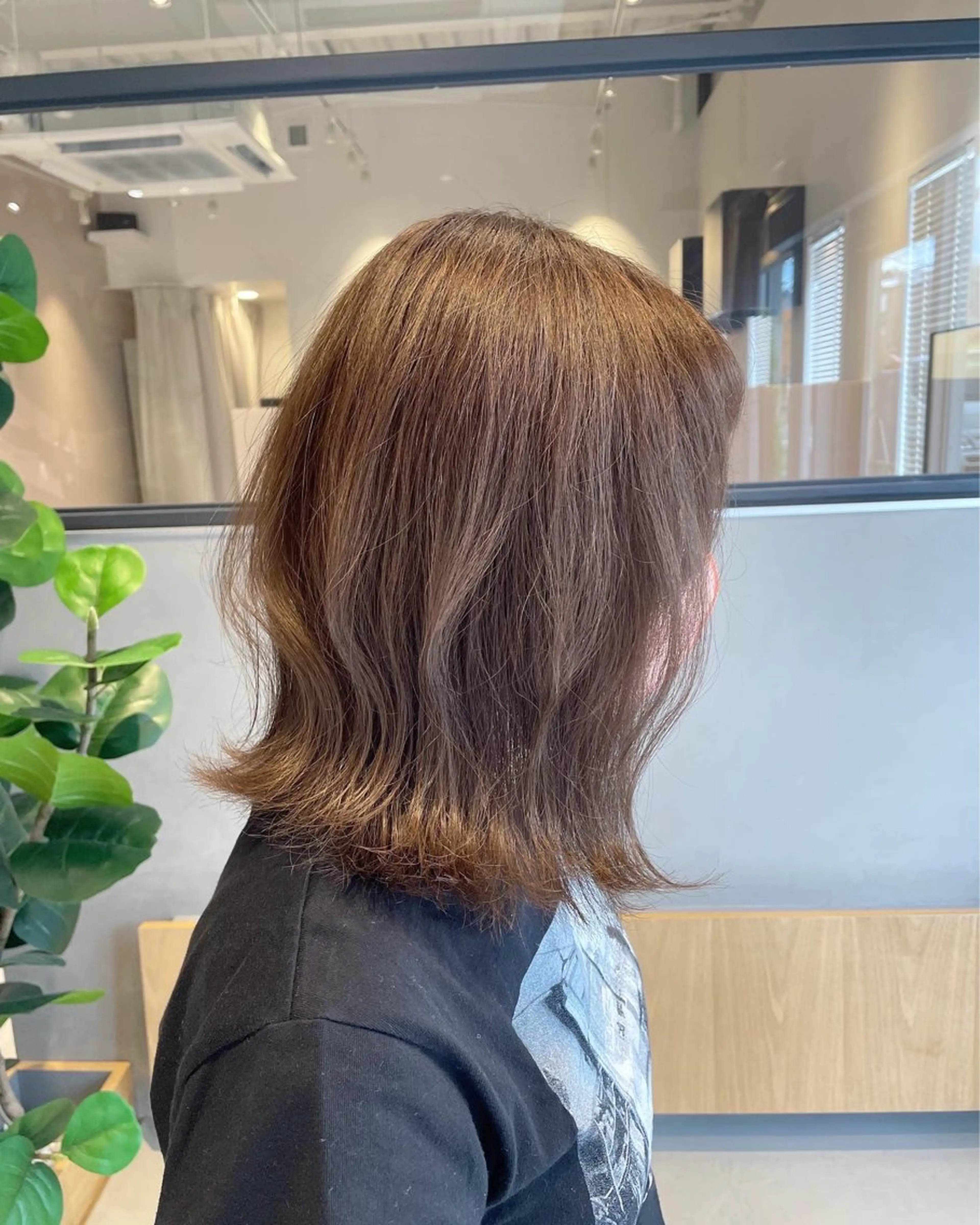 【当日予約限定‼️】カット＋透明感艶カラー＋バーデンストリートメントの写真