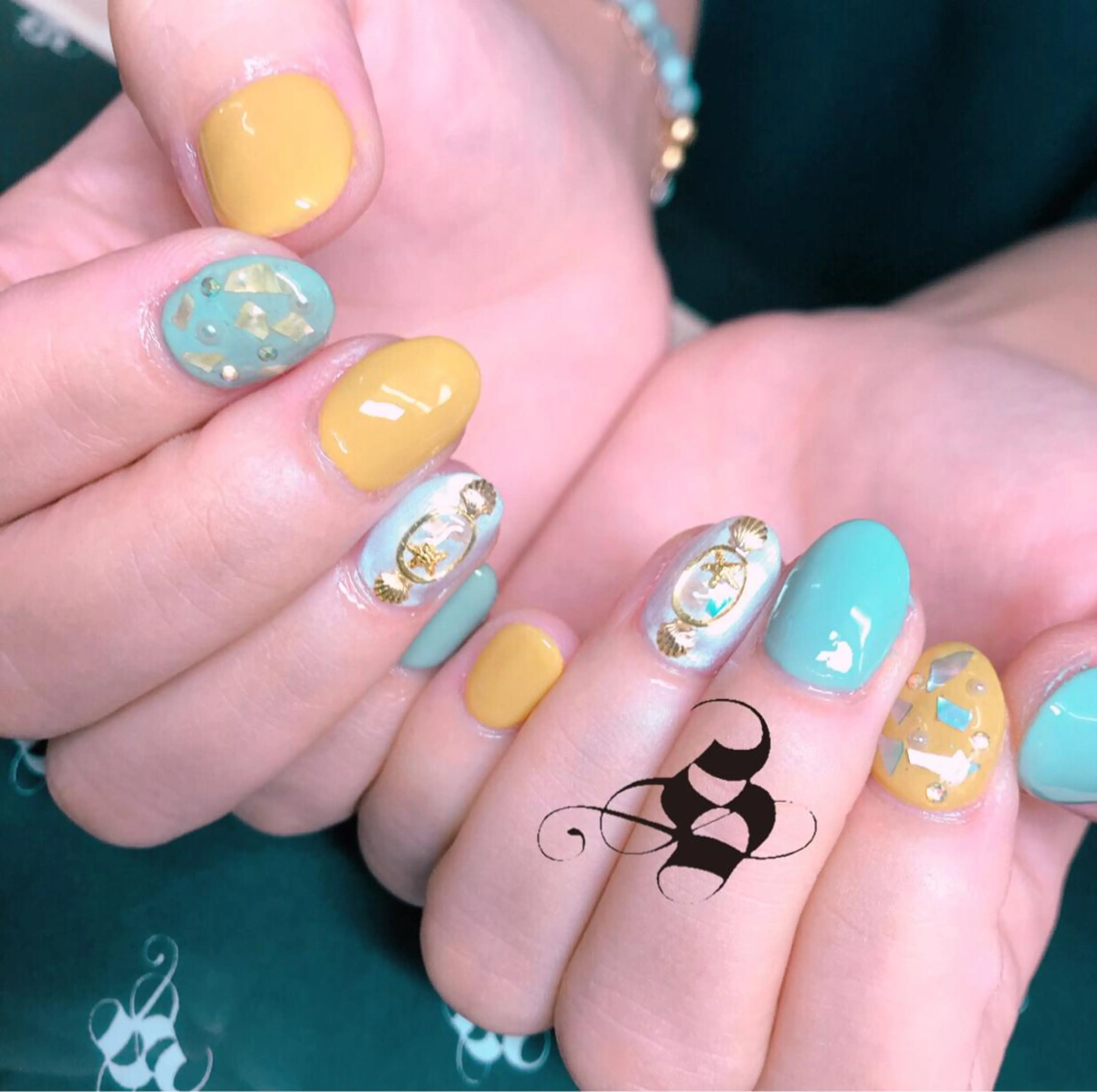 ネイル 長さ出し メンズネイル 持ち込み スカルプネイル ネイルチップ S&S 村田小百合のネイルデザイン