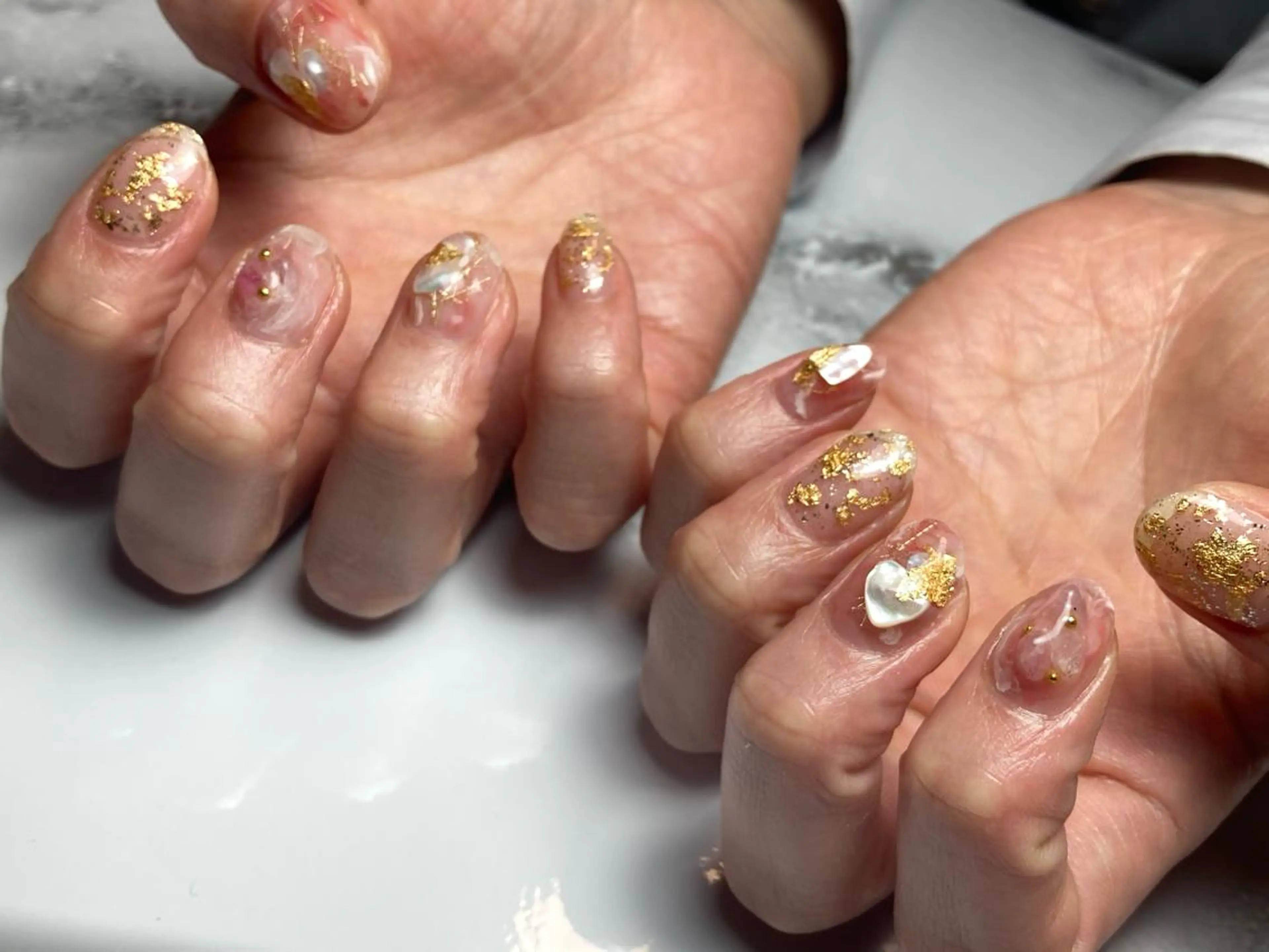 ネイル クリアネイル nail salon Sereinのネイルデザイン