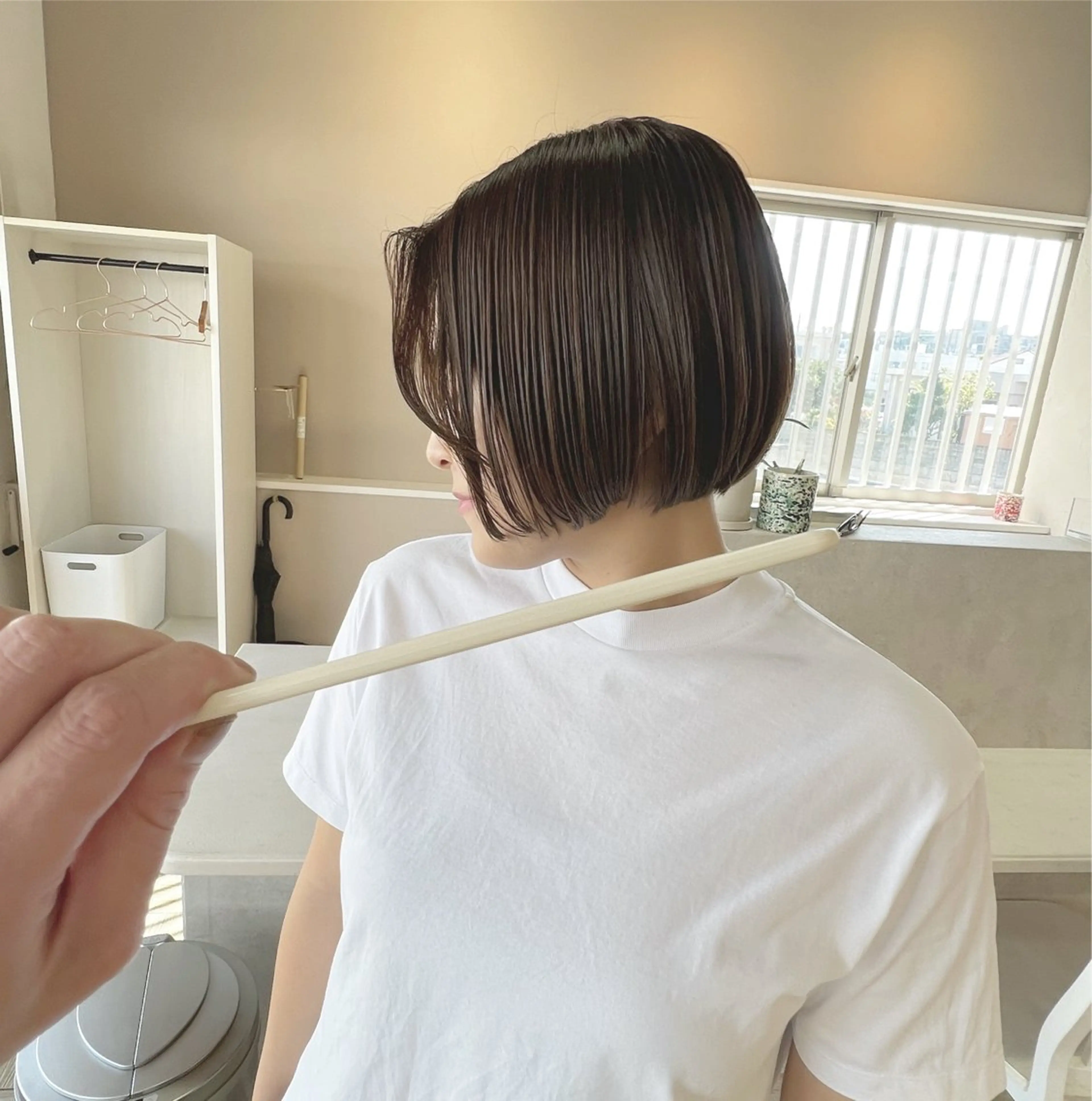 ショート カラー テトネ タカシのヘアスタイル