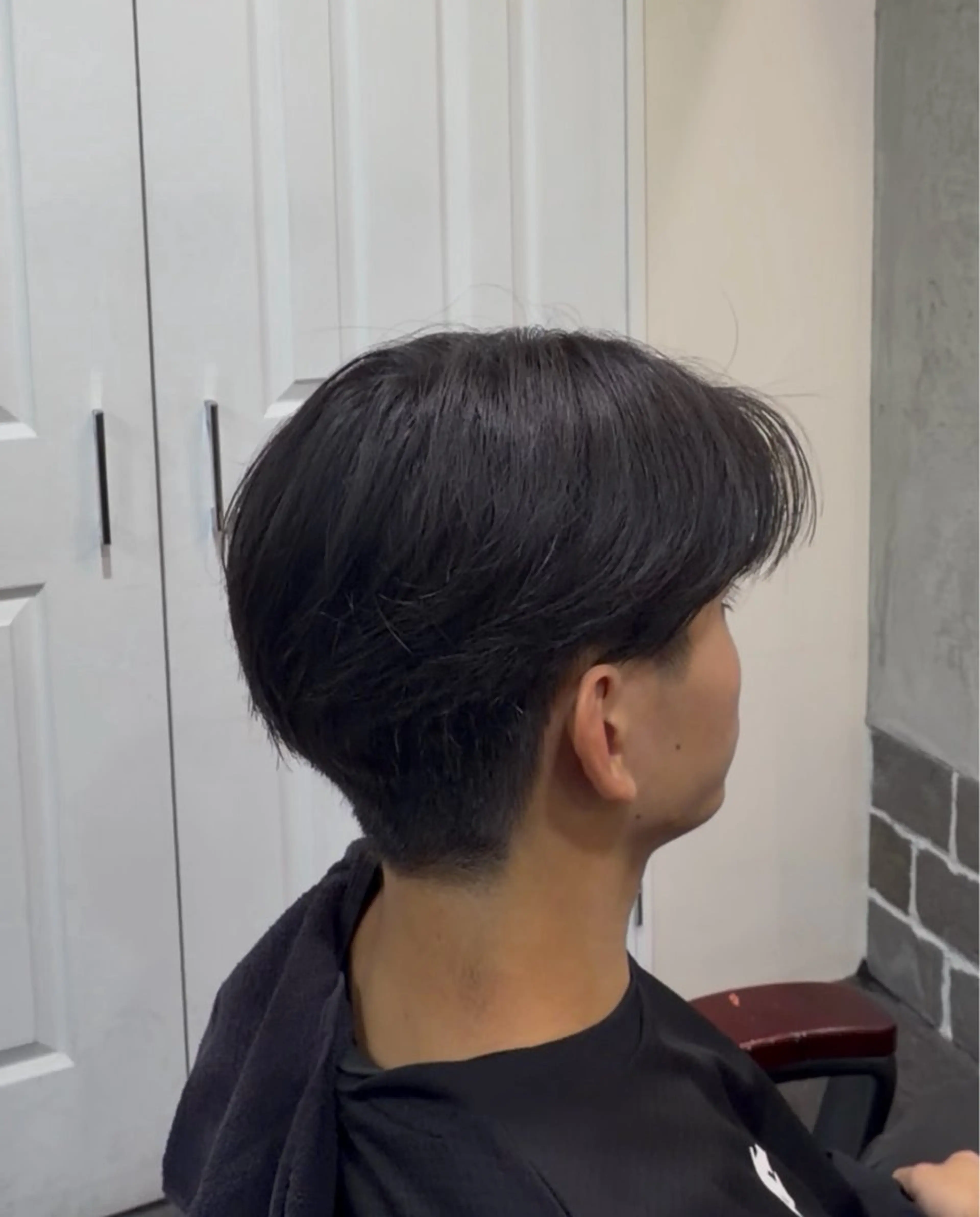 メンズ 縮毛矯正 縮毛矯正モデル/上村 コウスケのヘアスタイル