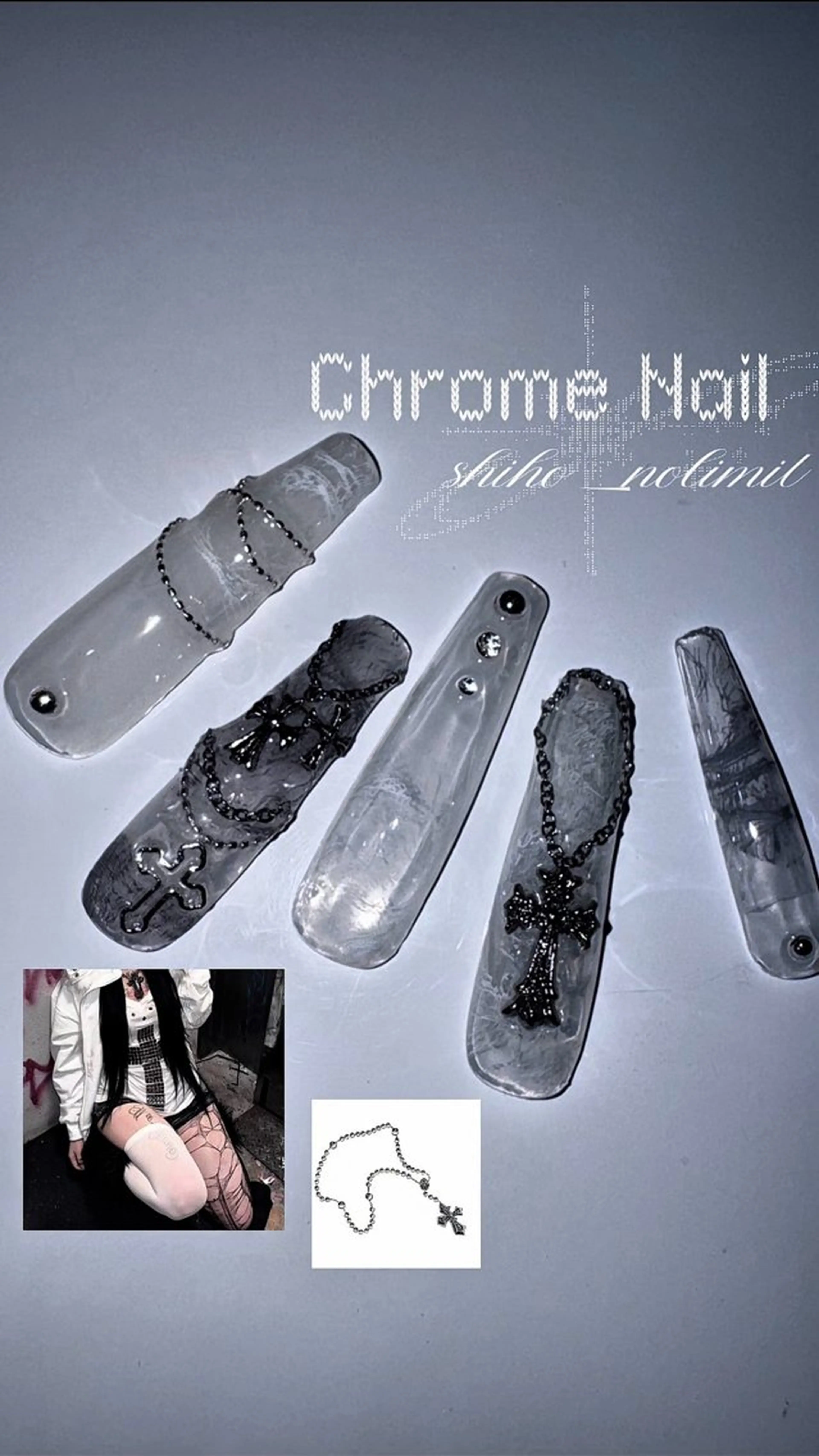 ネイル NOLIMIT.OSAKA所属・NOLIMIT shihoのネイルデザイン