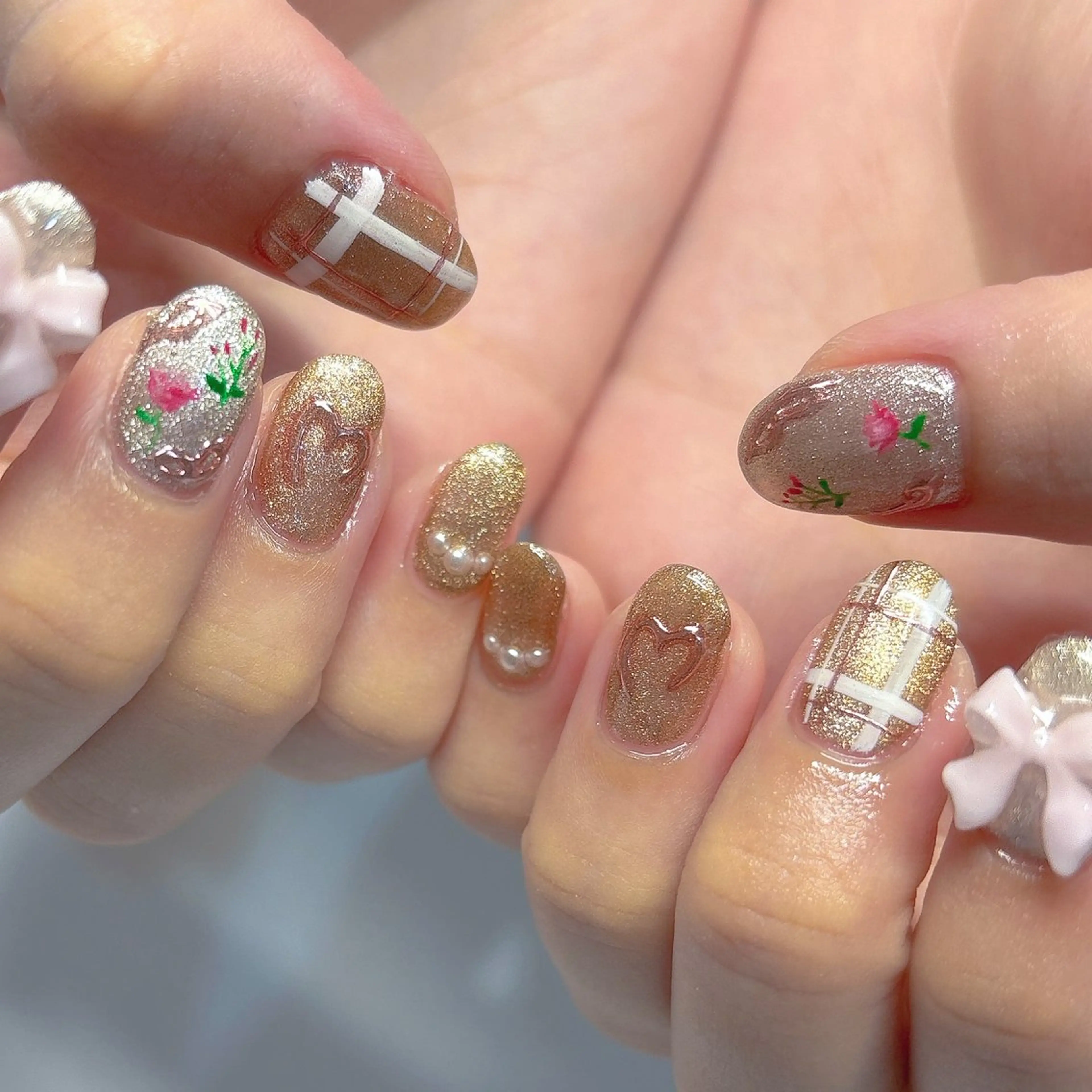 ネイル POPPY nail & eyelash【ポピーネイルアンドアイラッシュ】所属・POPPY nail Yumiのネイルデザイン