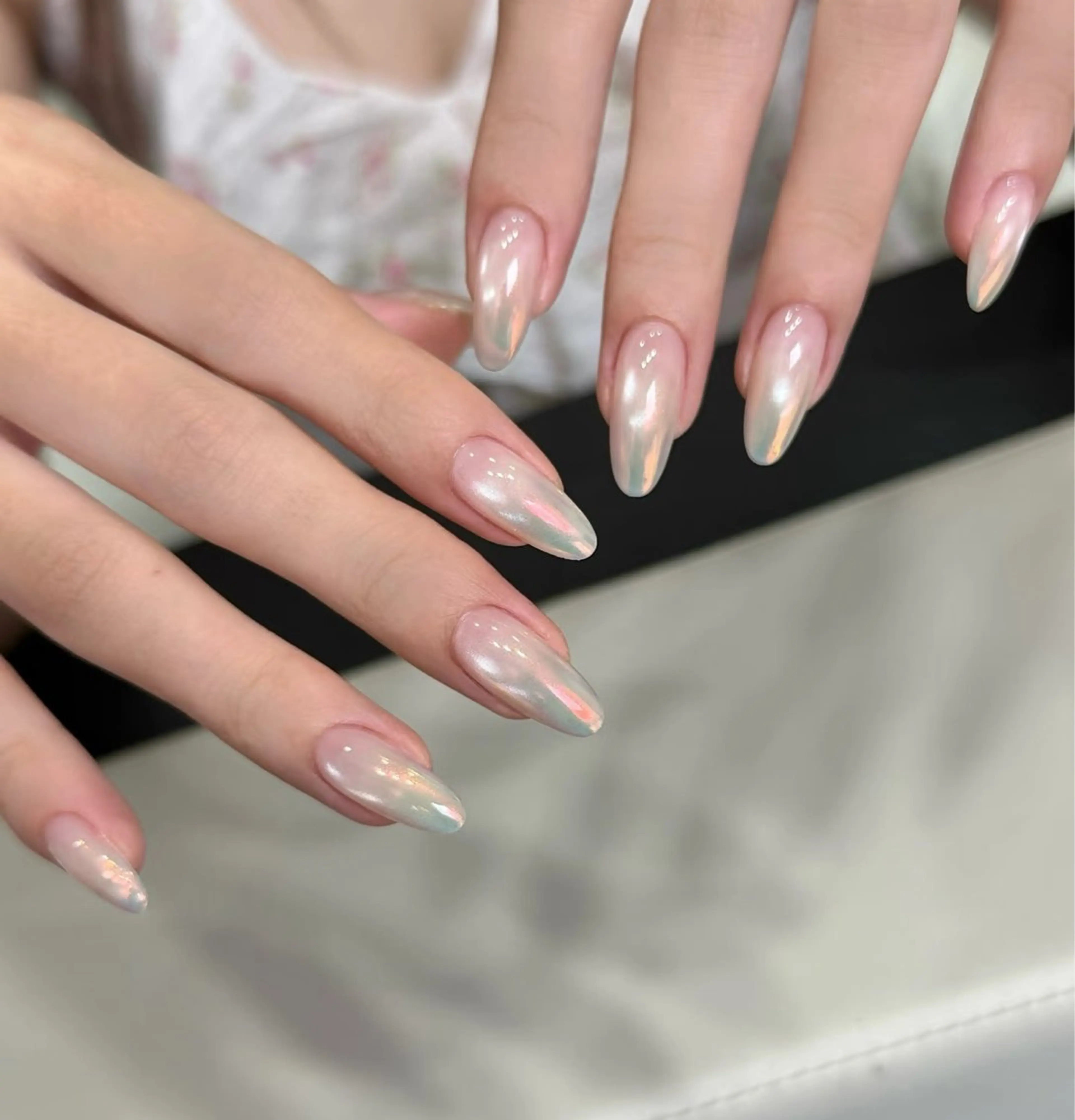 ミディアム ハンドネイル July.nail ジュライ　ネイルのネイルデザイン