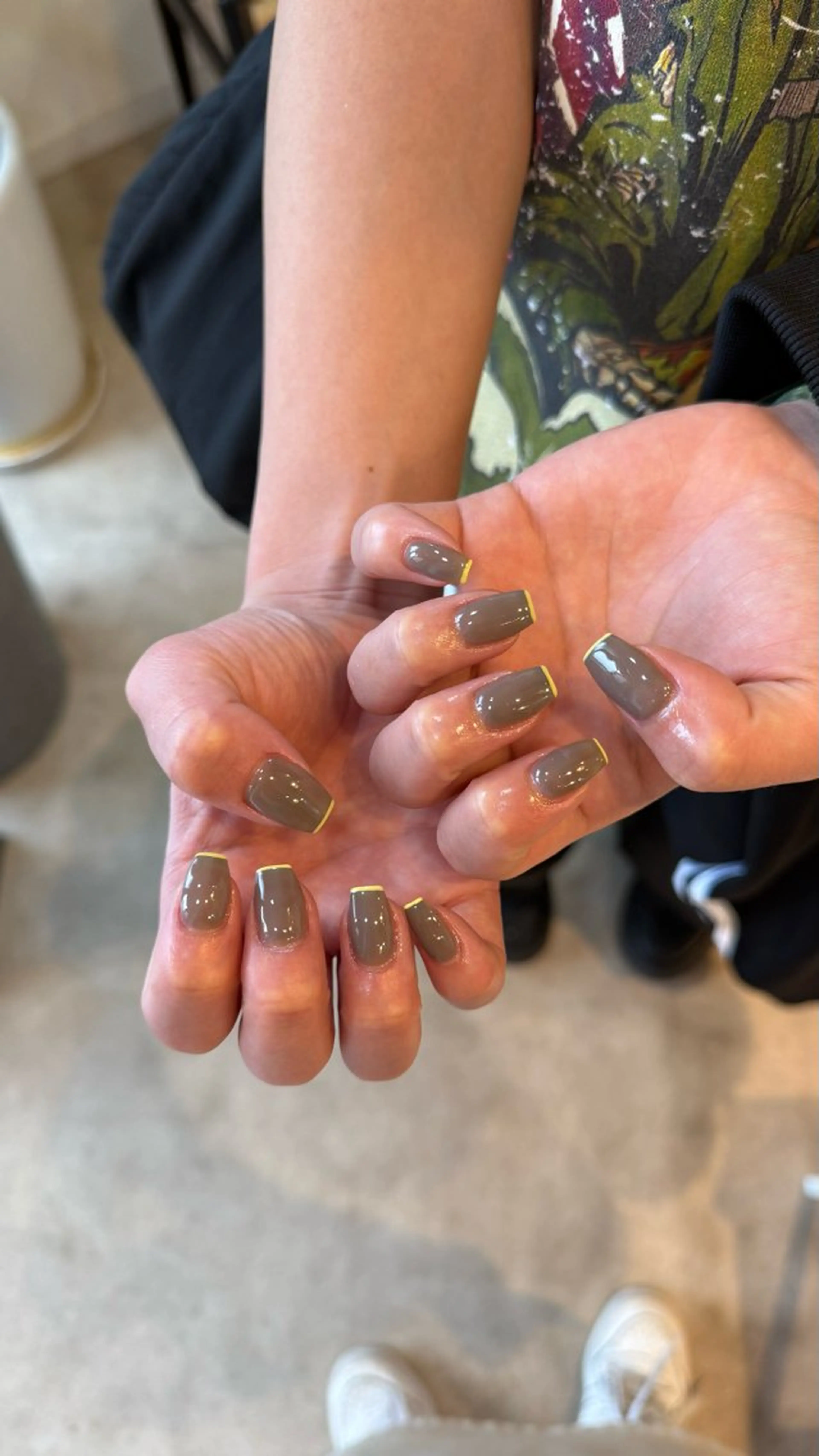 ネイル フレンチネイル nailscue hinonのネイルデザイン